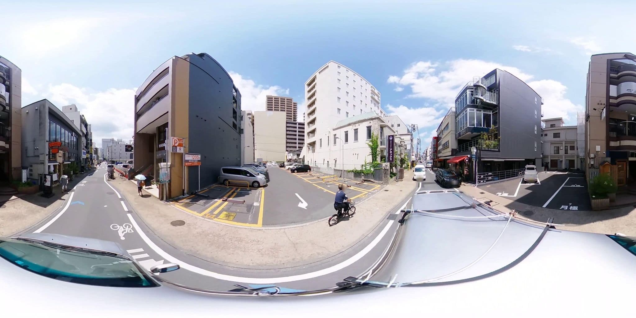 Street view near ホテルマイステイズ岡山, Okayama — © potaro67v (CC BY-SA · Mapillary)