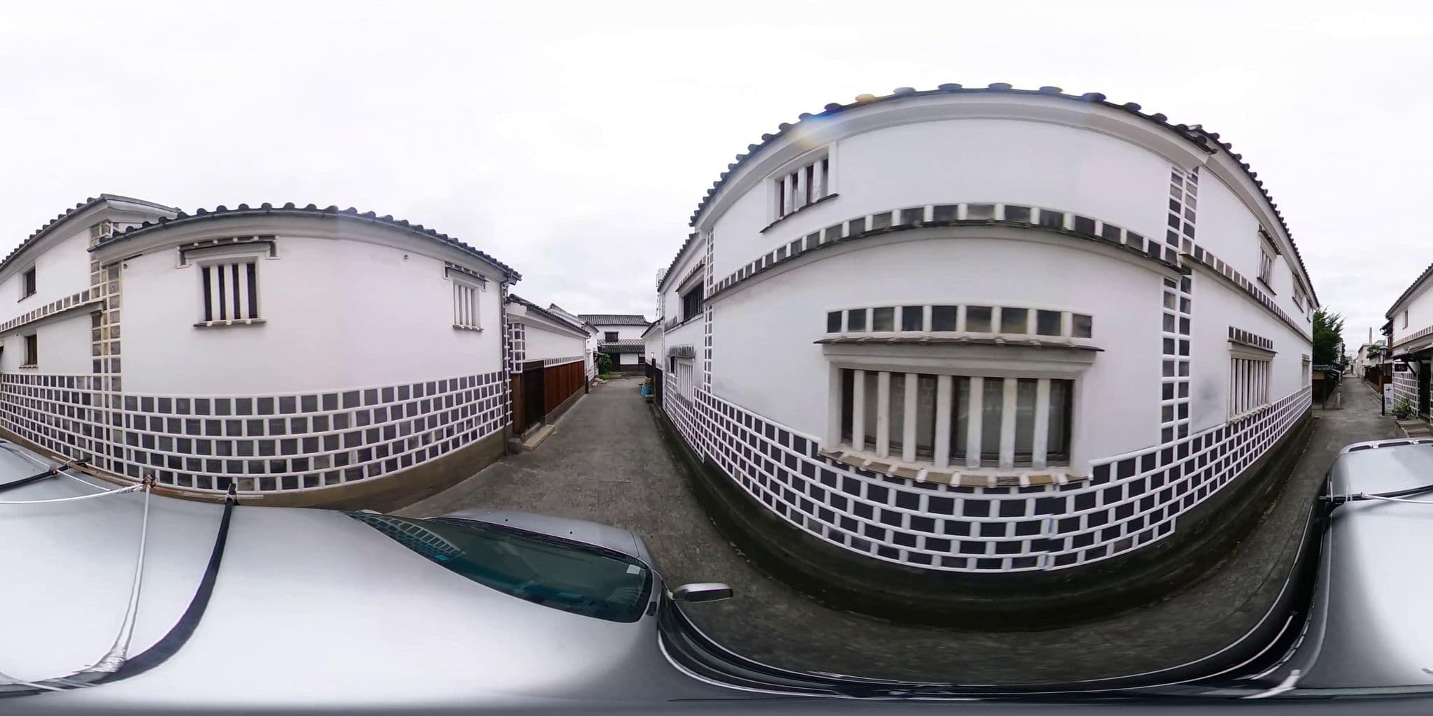 Street view near 料理旅館 鶴形, Kurashiki — © potaro67v (CC BY-SA · Mapillary)
