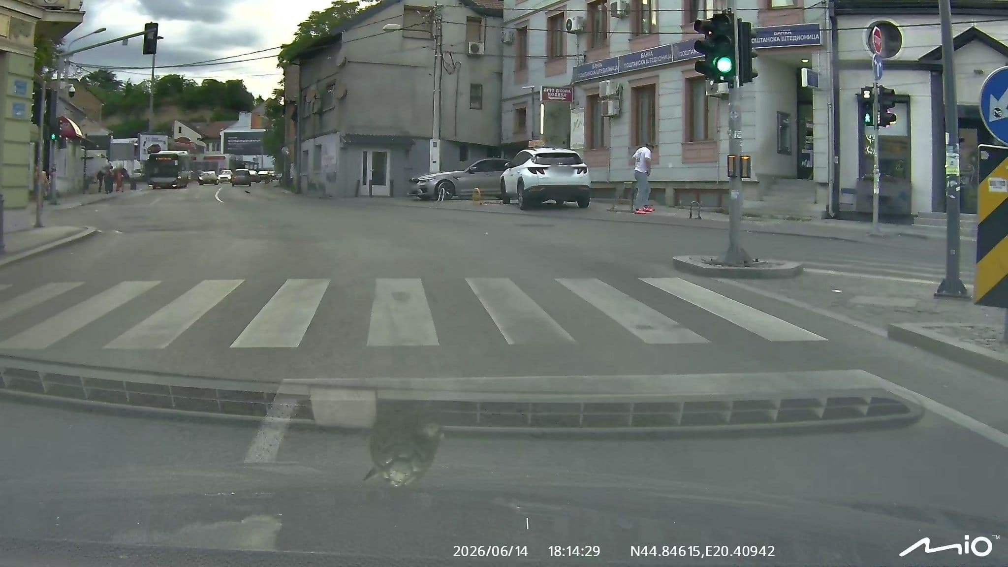 Street view near Villa Akacija, Zemun — © puky (CC BY-SA · Mapillary)