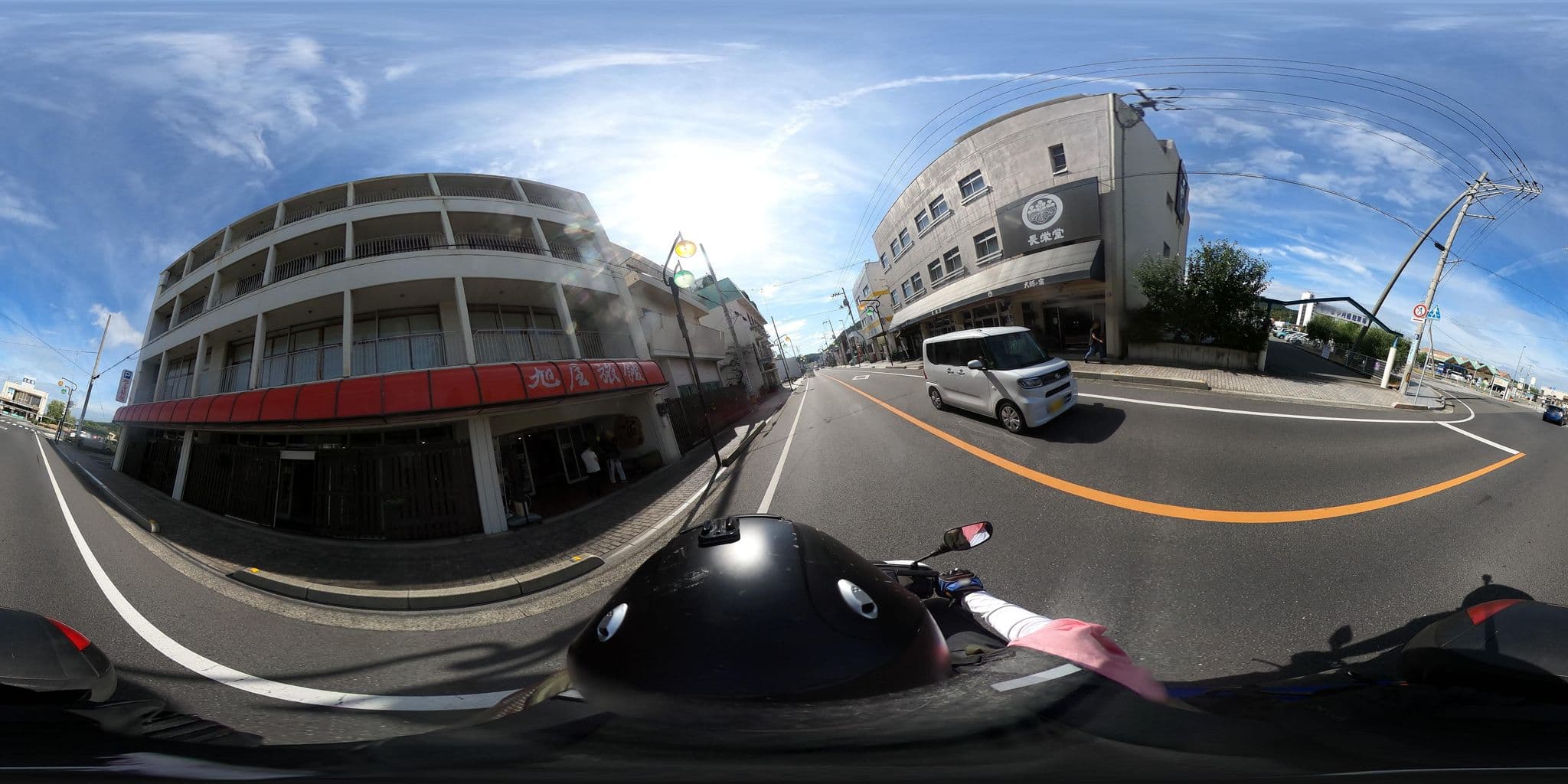 Street view near 旭屋旅館, Tonoshō — © harimawood (CC BY-SA · Mapillary)