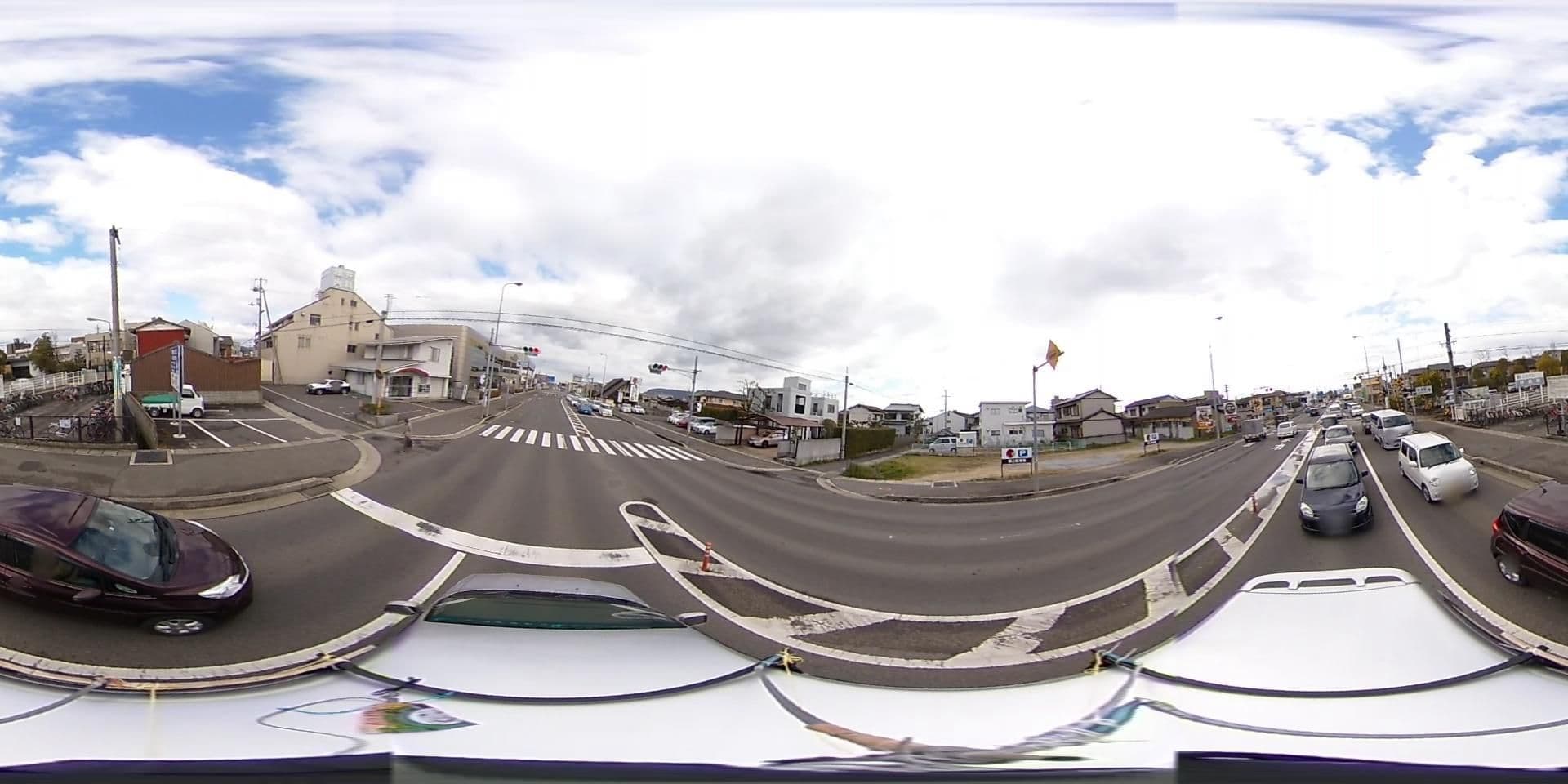 Street view near Blue Sky Blue Sea, Takamatsu — © potaro67v (CC BY-SA · Mapillary)