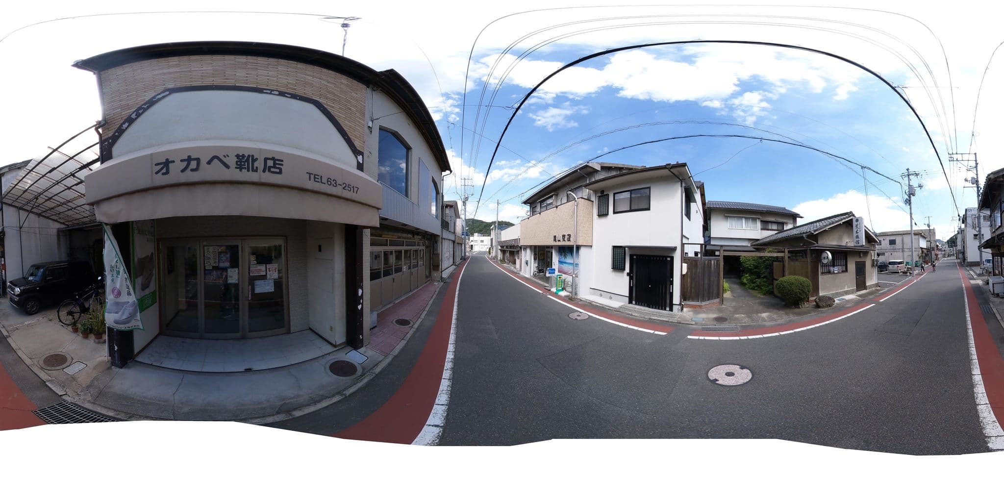 Street view near 荒木旅館, Bizen — © okadatsuneo (CC BY-SA · Mapillary)
