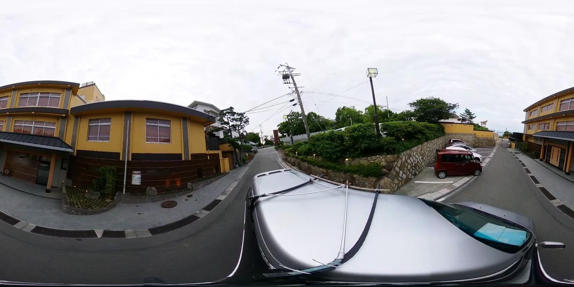 Street view near 銀波荘, Aioi — © potaro67v (CC BY-SA · Mapillary)