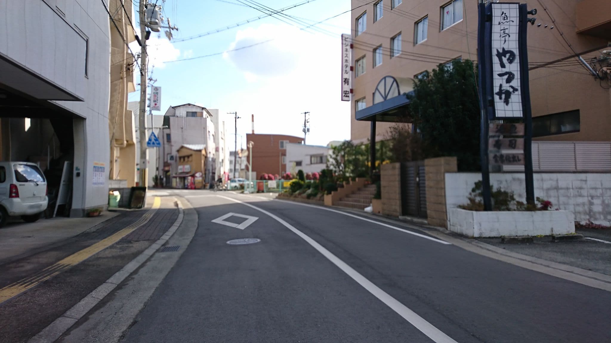 Street view near ビジネスホテル有宏, Takasago — © harimawood (CC BY-SA · Mapillary)