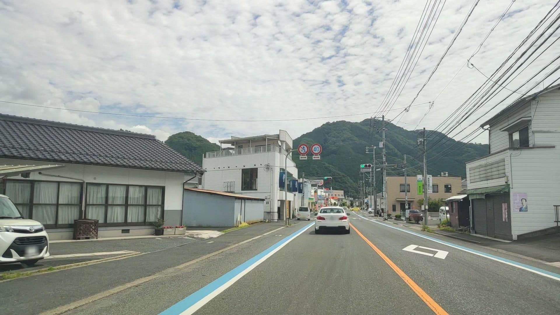 Street view near はらだ旅館, Maniwa — © drivephotograph (CC BY-SA · Mapillary)