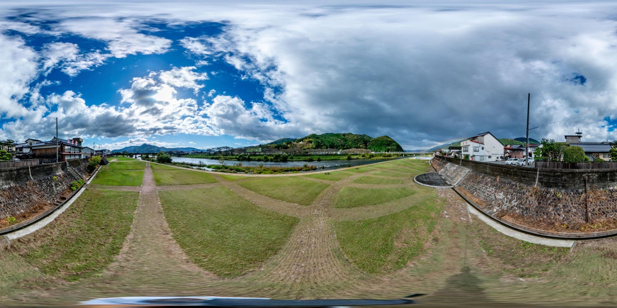 Street view near 割烹旅館おかもと, Maniwa — © potaro67v (CC BY-SA · Mapillary)