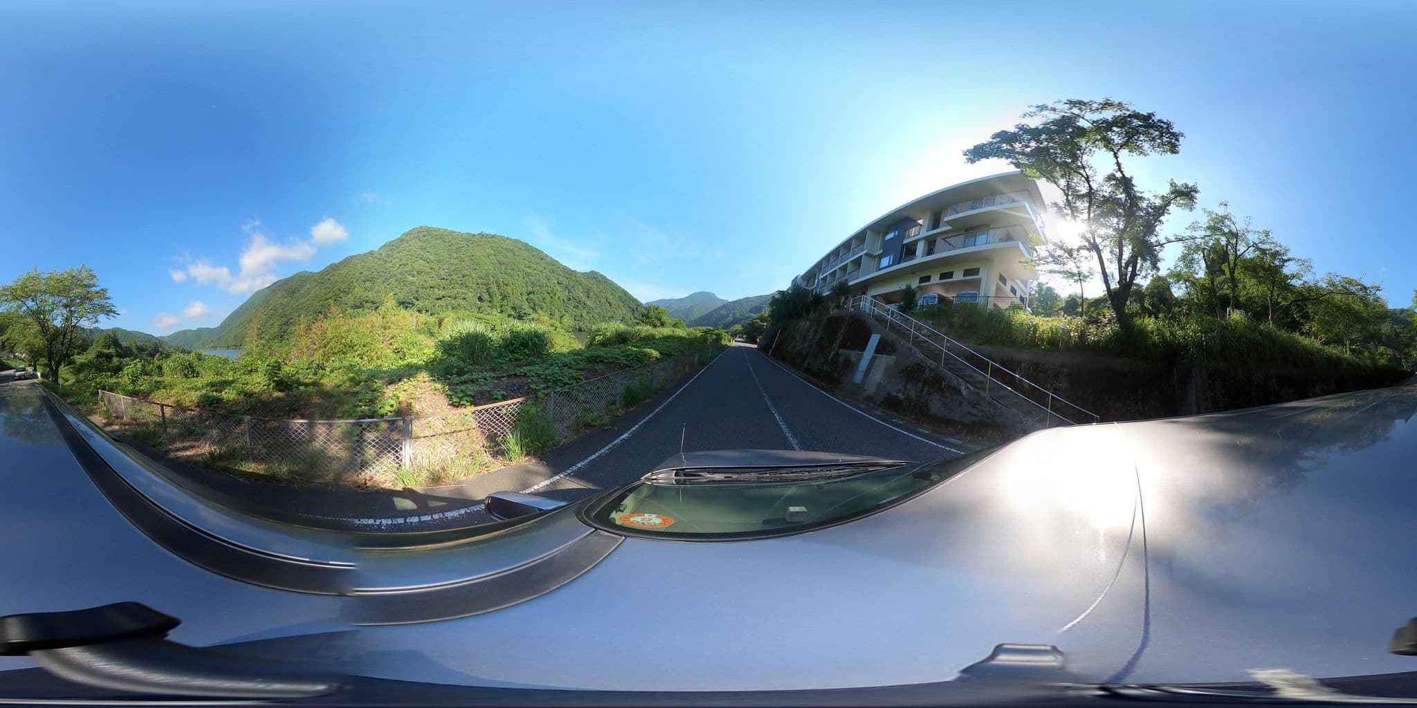 Street view near 潮温泉 大和荘, Akana — © castletrain (CC BY-SA · Mapillary)