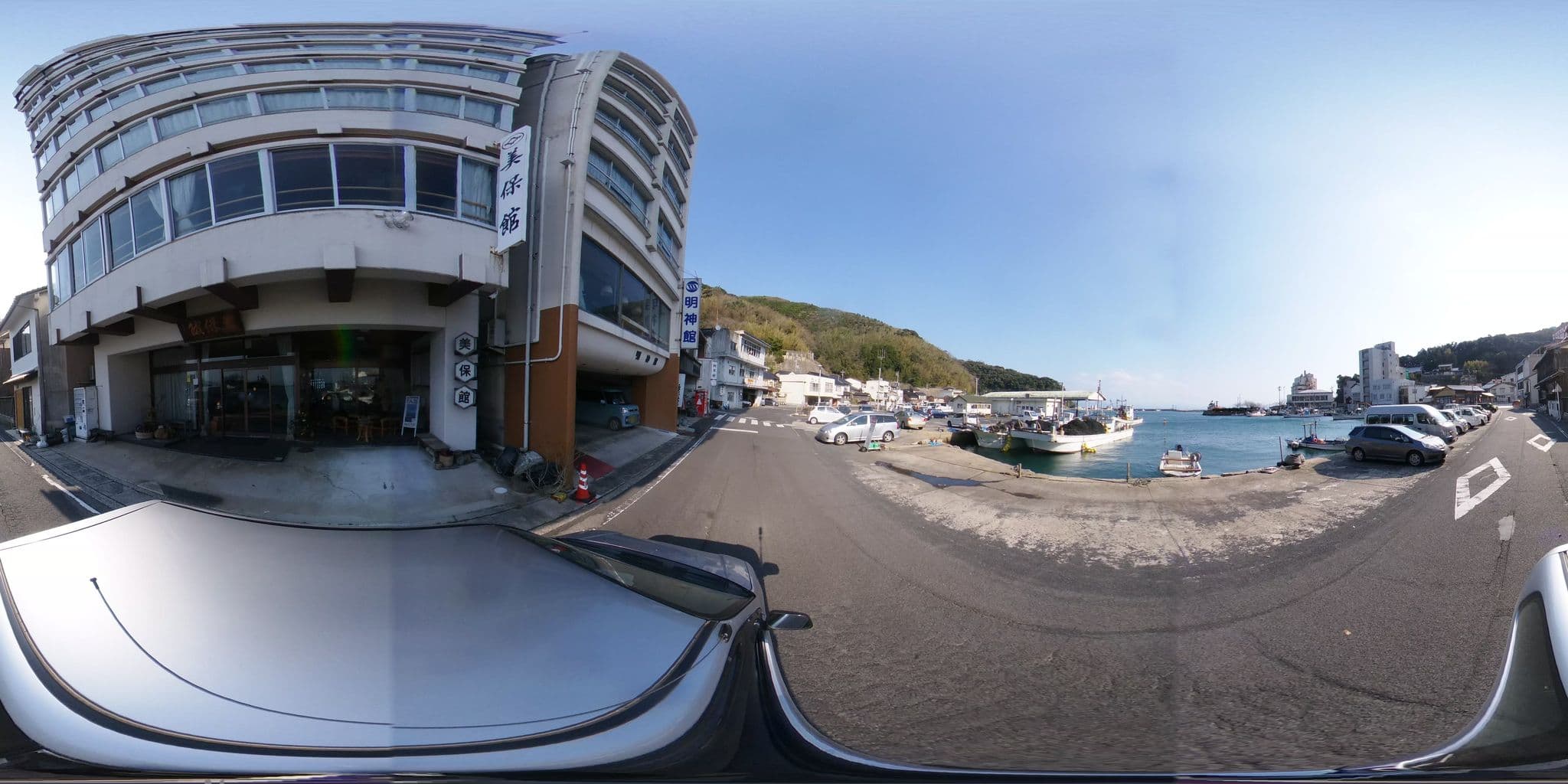 Street view near 美保館, Sakaiminato — © potaro67v (CC BY-SA · Mapillary)
