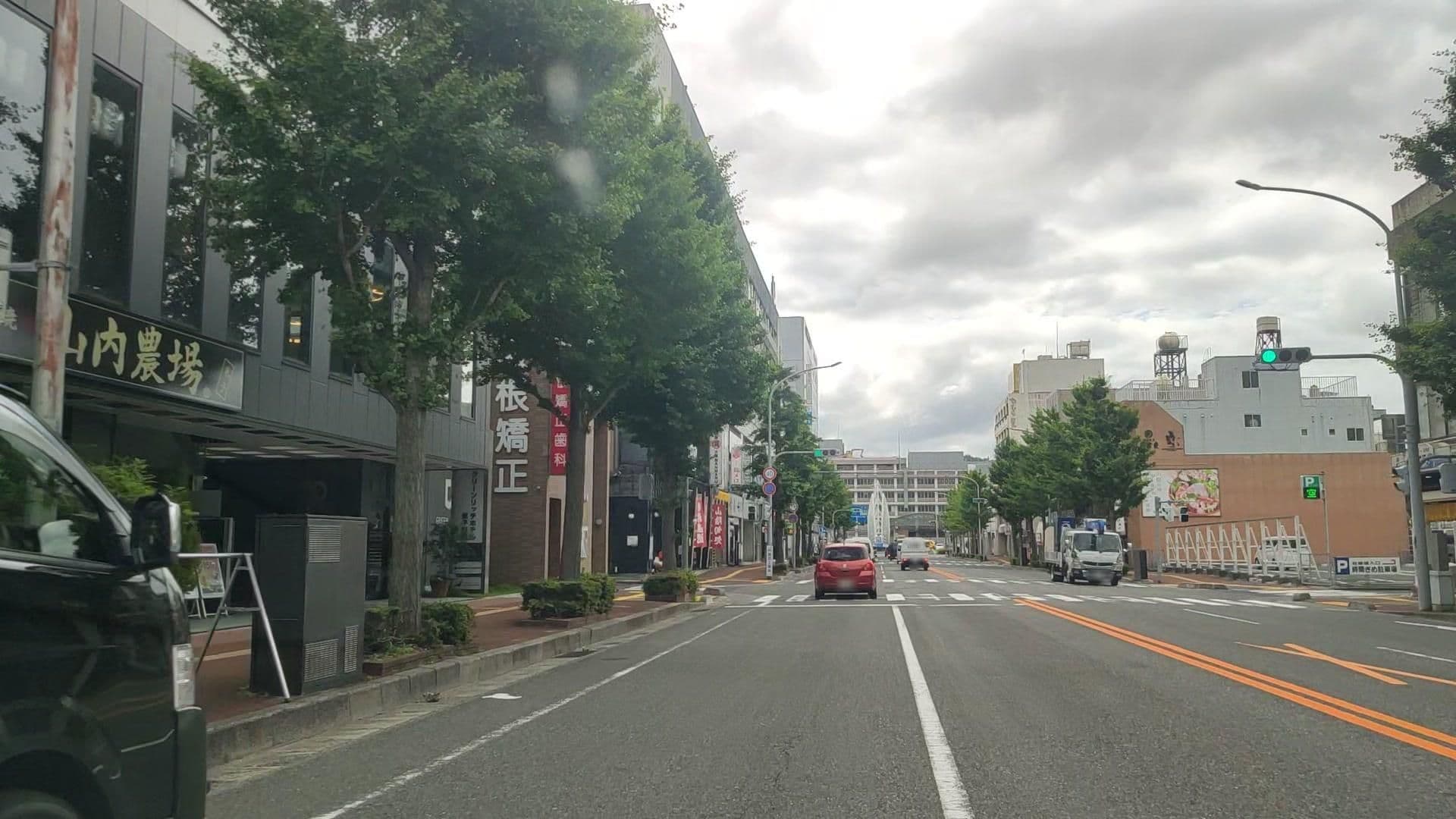 Street view near グリーンリッチホテル米子駅前, Yonago — © drivephotograph (CC BY-SA · Mapillary)
