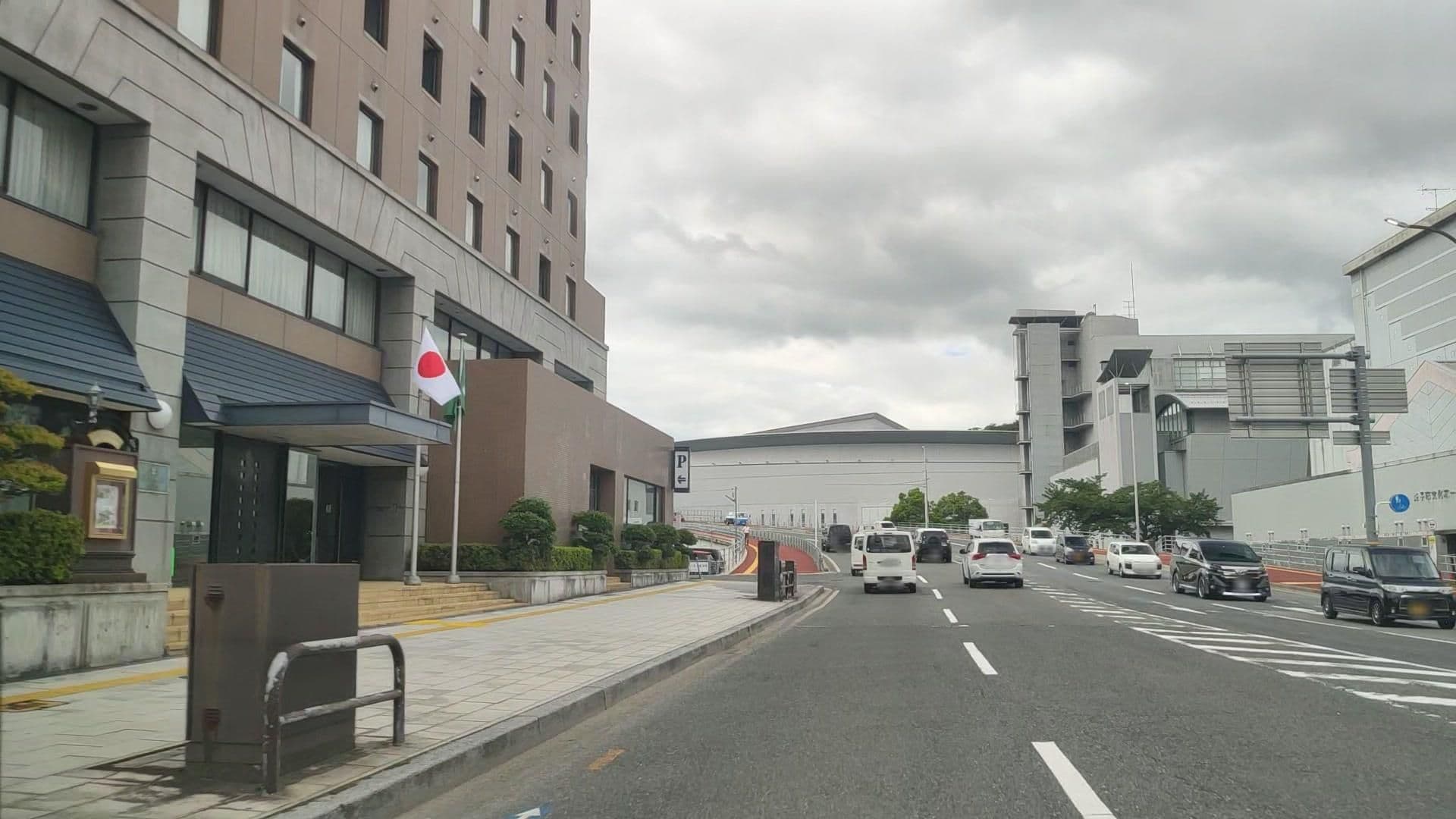 Street view near ホテルハーベストイン米子, Yonago — © drivephotograph (CC BY-SA · Mapillary)