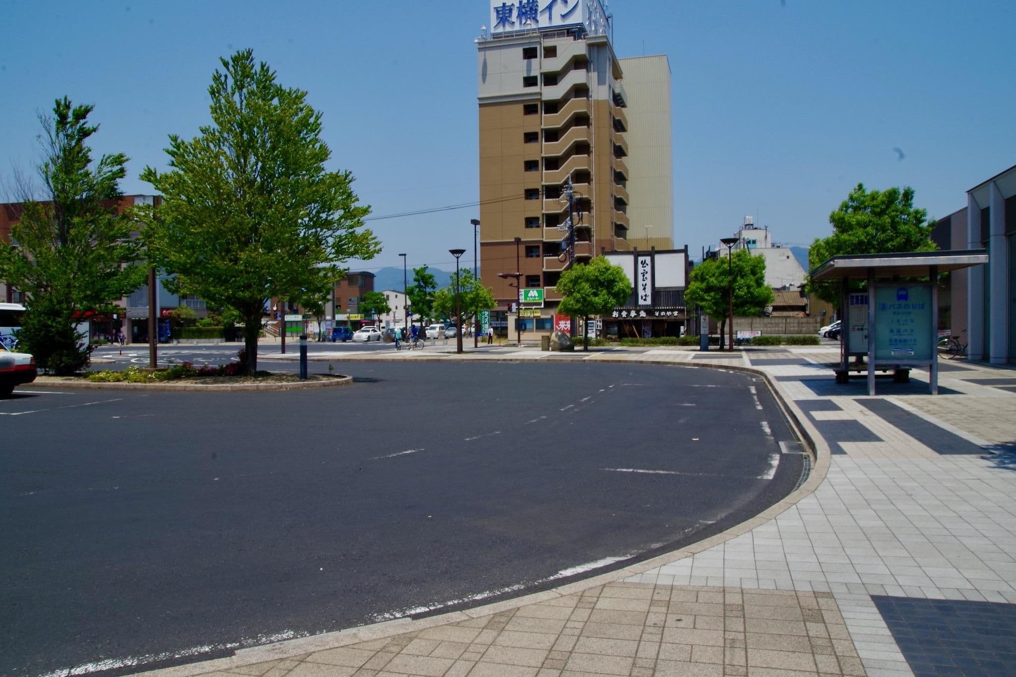 Street view near ツインリーブスホテル出雲, Izumo — © musashino5 (CC BY-SA · Mapillary)