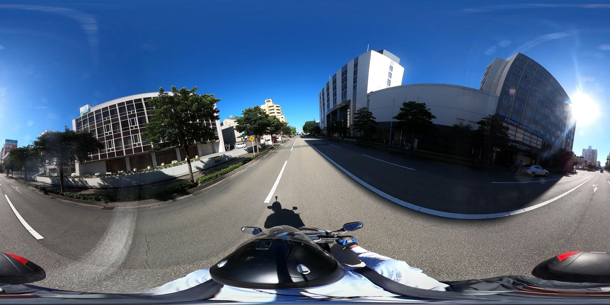 Street view near 姫路キャッスル グランヴィリオホテル, Himeji — © harimawood (CC BY-SA · Mapillary)