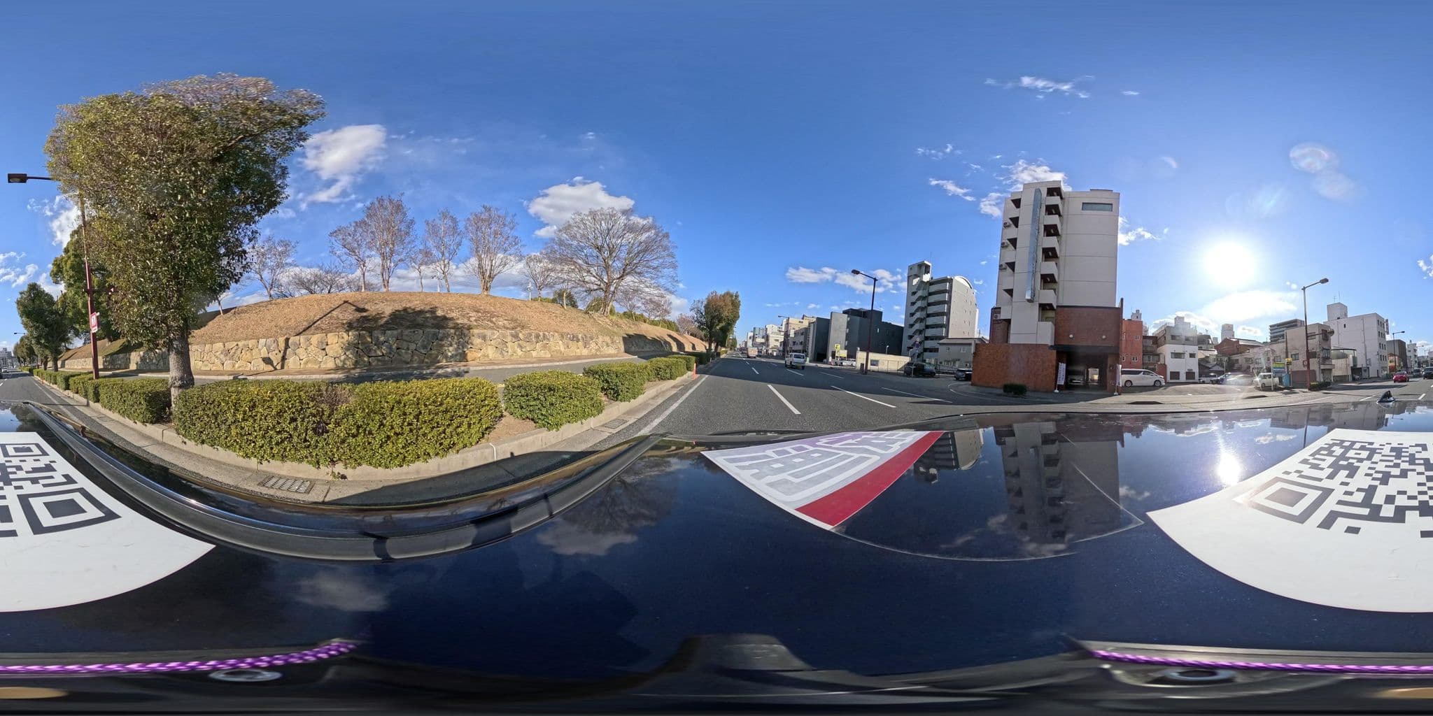 Street view near 姫路グリーンホテル坂元, Himeji — © yumechan (CC BY-SA · Mapillary)