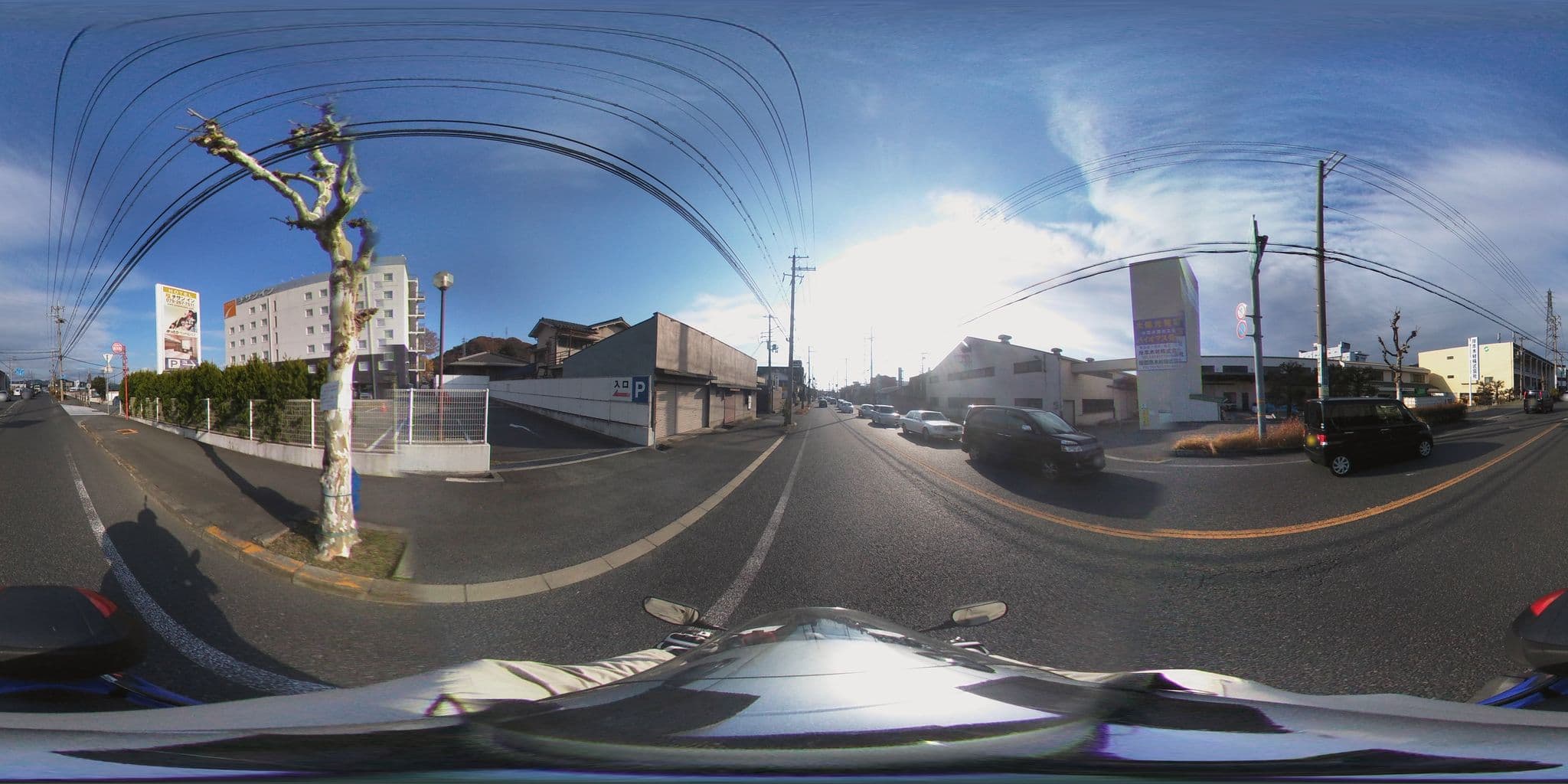 Street view near チサンイン 姫路夢前橋, Himeji — © harimawood (CC BY-SA · Mapillary)