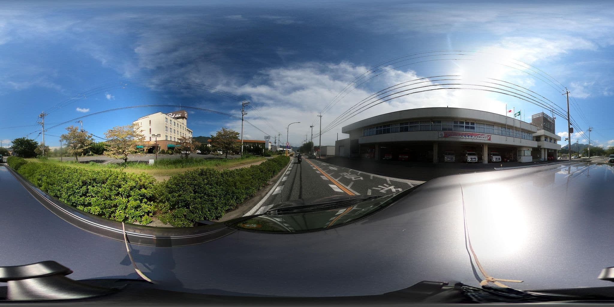 Street view near パークイン柏原ビジネスホテル, Tanba — © castletrain (CC BY-SA · Mapillary)