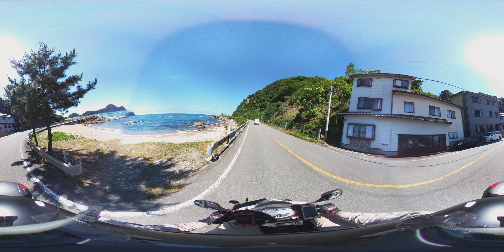 Street view near 海の音〜うみのね〜, Kasumi — © harimawood (CC BY-SA · Mapillary)
