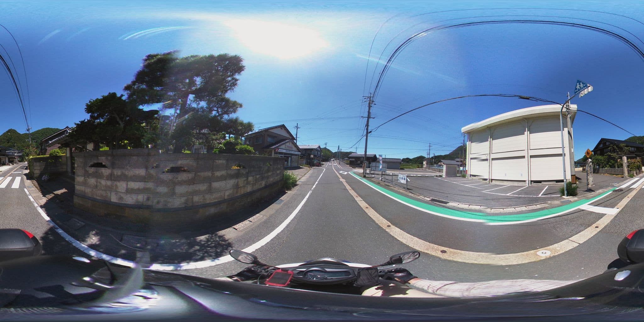 Street view near かどや, Kasumi — © harimawood (CC BY-SA · Mapillary)