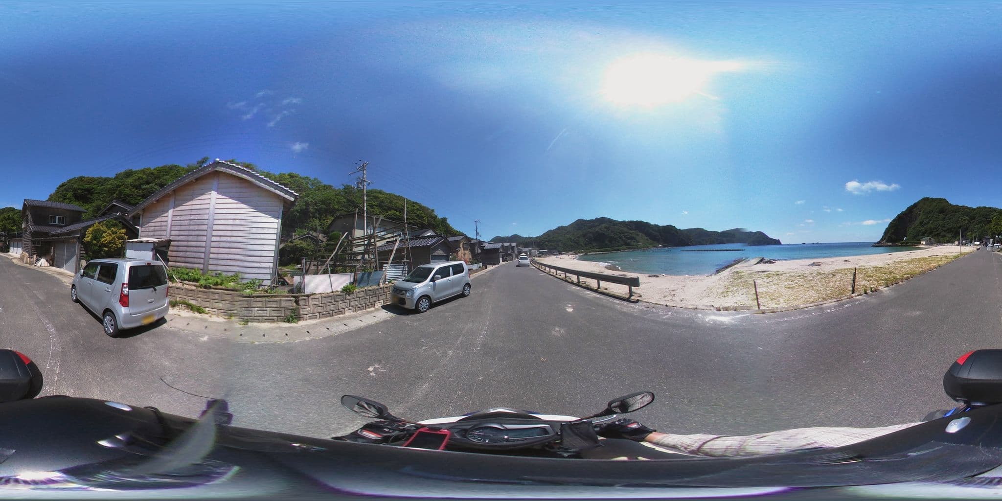 Street view near 民宿おかざき, Kasumi — © harimawood (CC BY-SA · Mapillary)