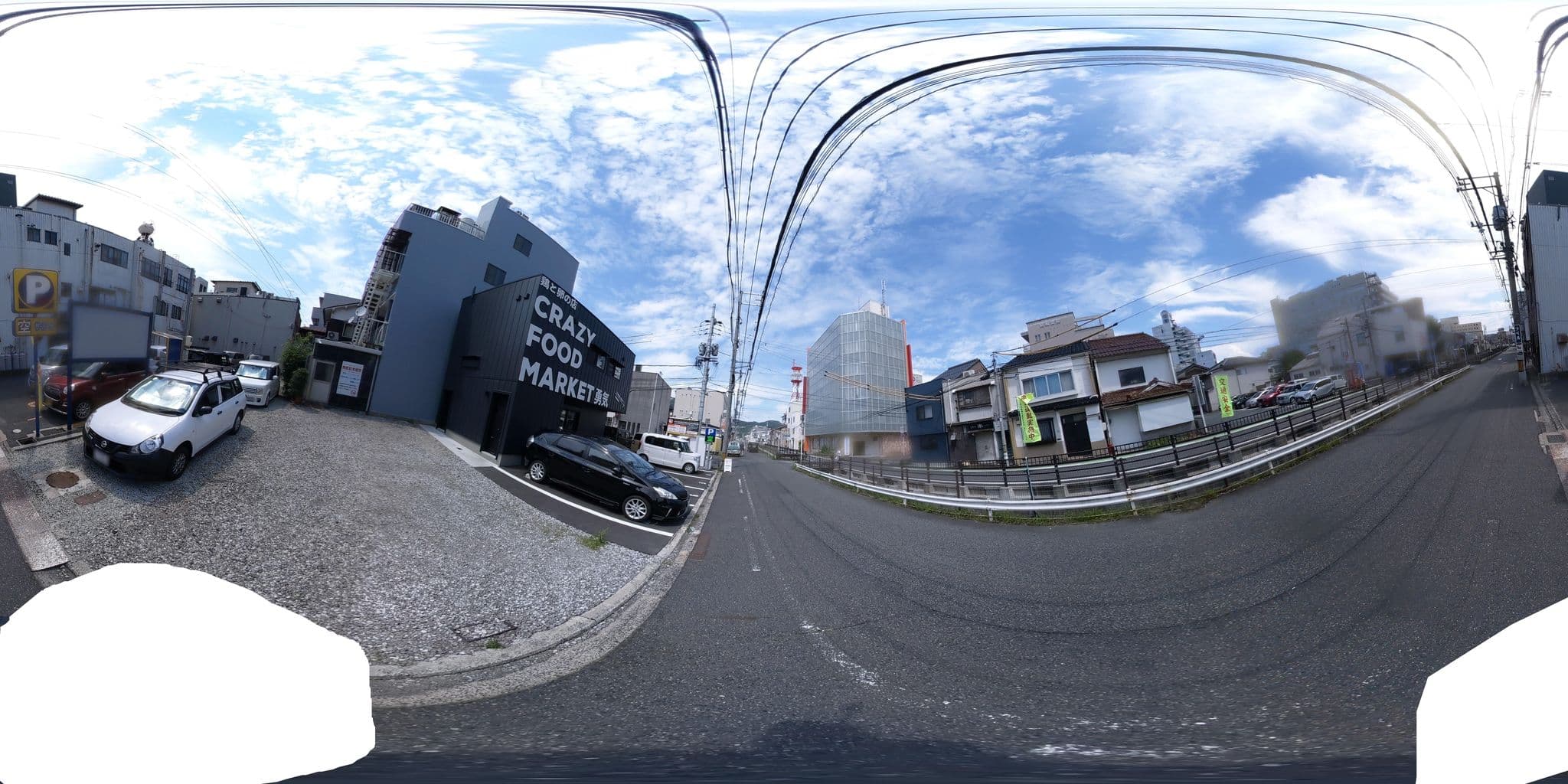 Street view near Leiwa Inn 令和院, Tottori-shi — © okadatsuneo (CC BY-SA · Mapillary)