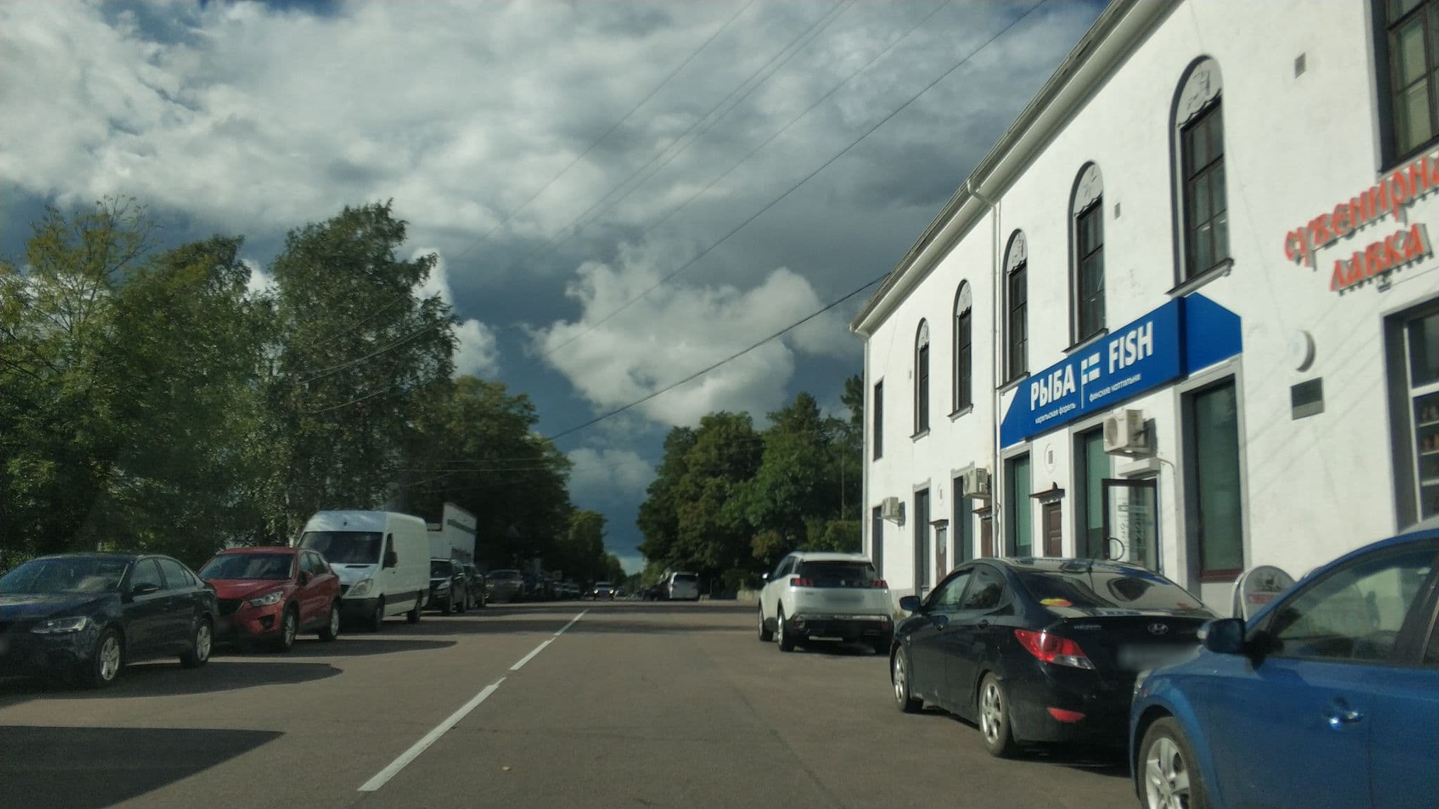 Street view near Kaunis, Sortavala — © freddouhelk (CC BY-SA · Mapillary)