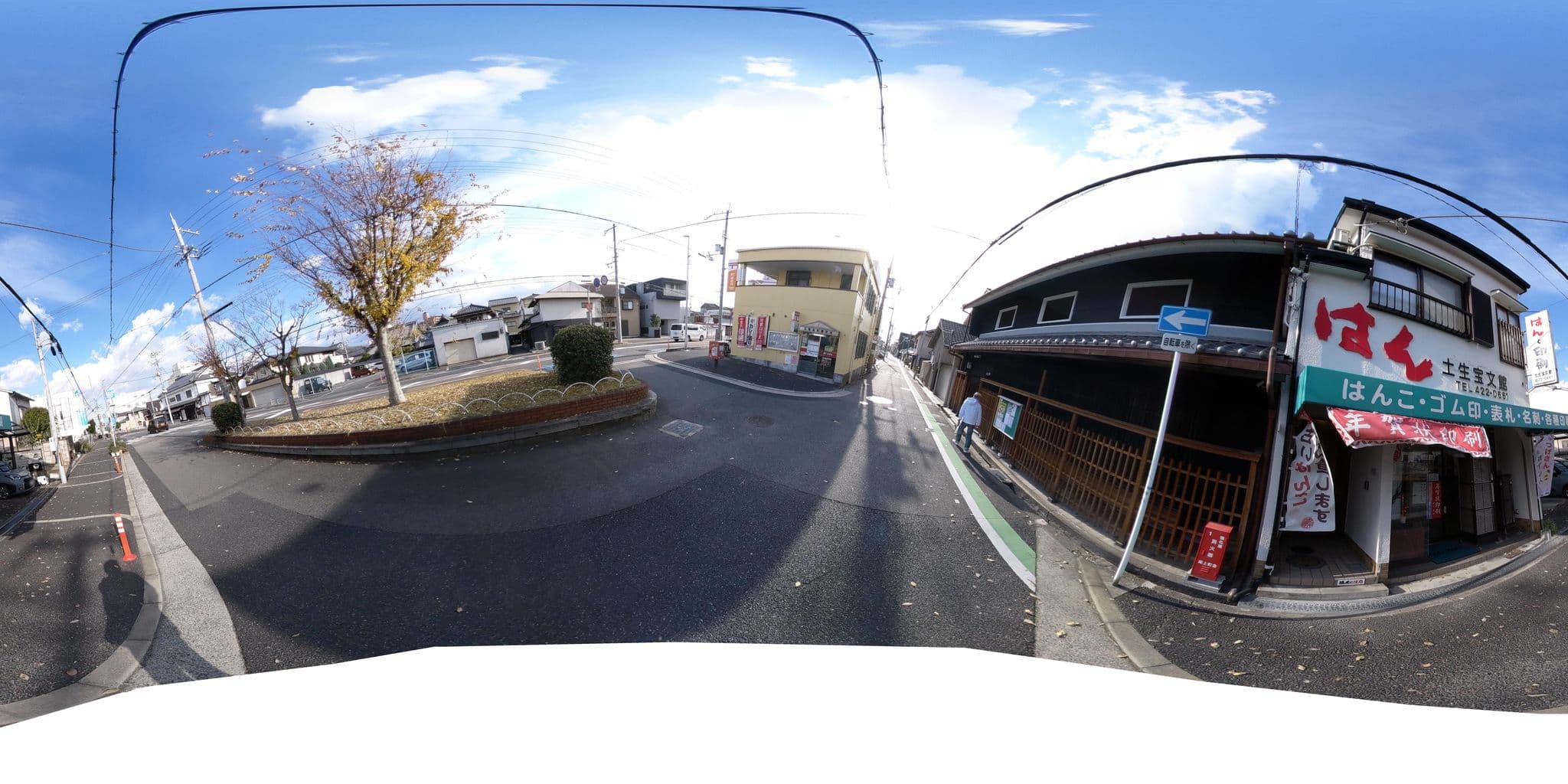 Street view near Jiragonno Fuji-No-Yakata, Kaizuka — © okadatsuneo (CC BY-SA · Mapillary)