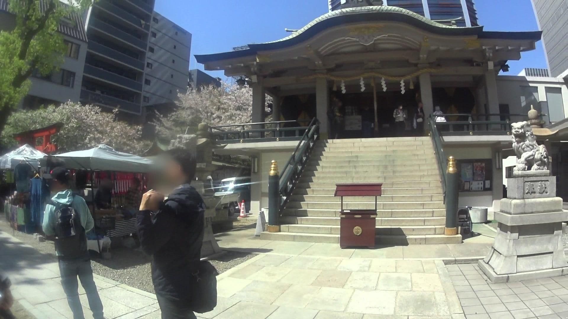 Street view near The B Osaka Midosuji, Osaka — © yasunari (CC BY-SA · Mapillary)