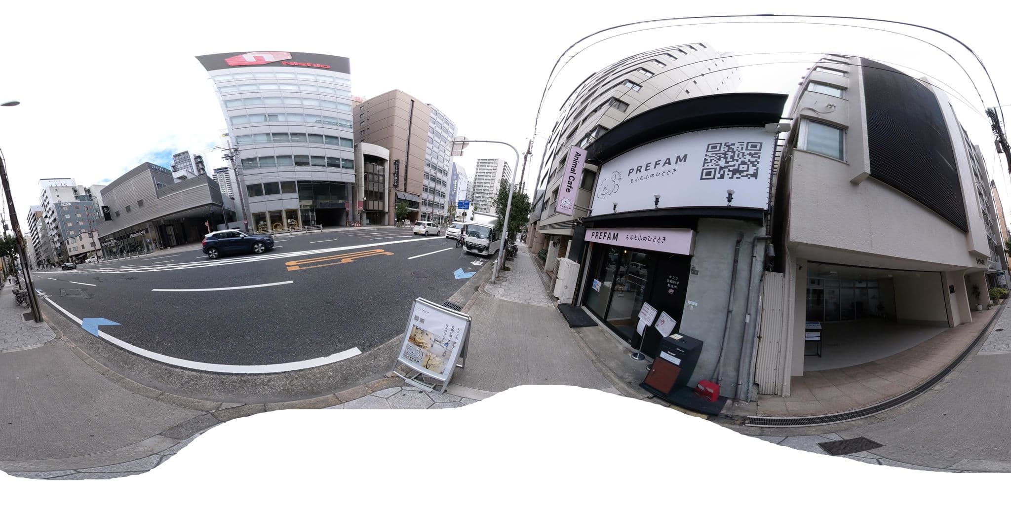 Street view near シティルートホテル, Osaka — © okadatsuneo (CC BY-SA · Mapillary)