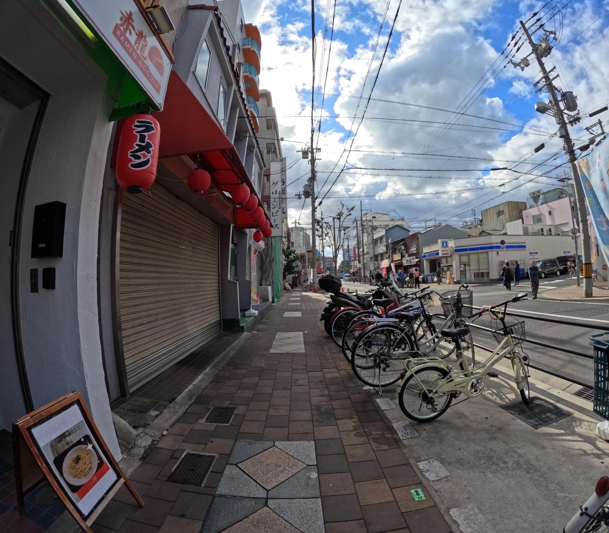 Street view near グリーンピース, Tsumori — © okadatsuneo (CC BY-SA · Mapillary)