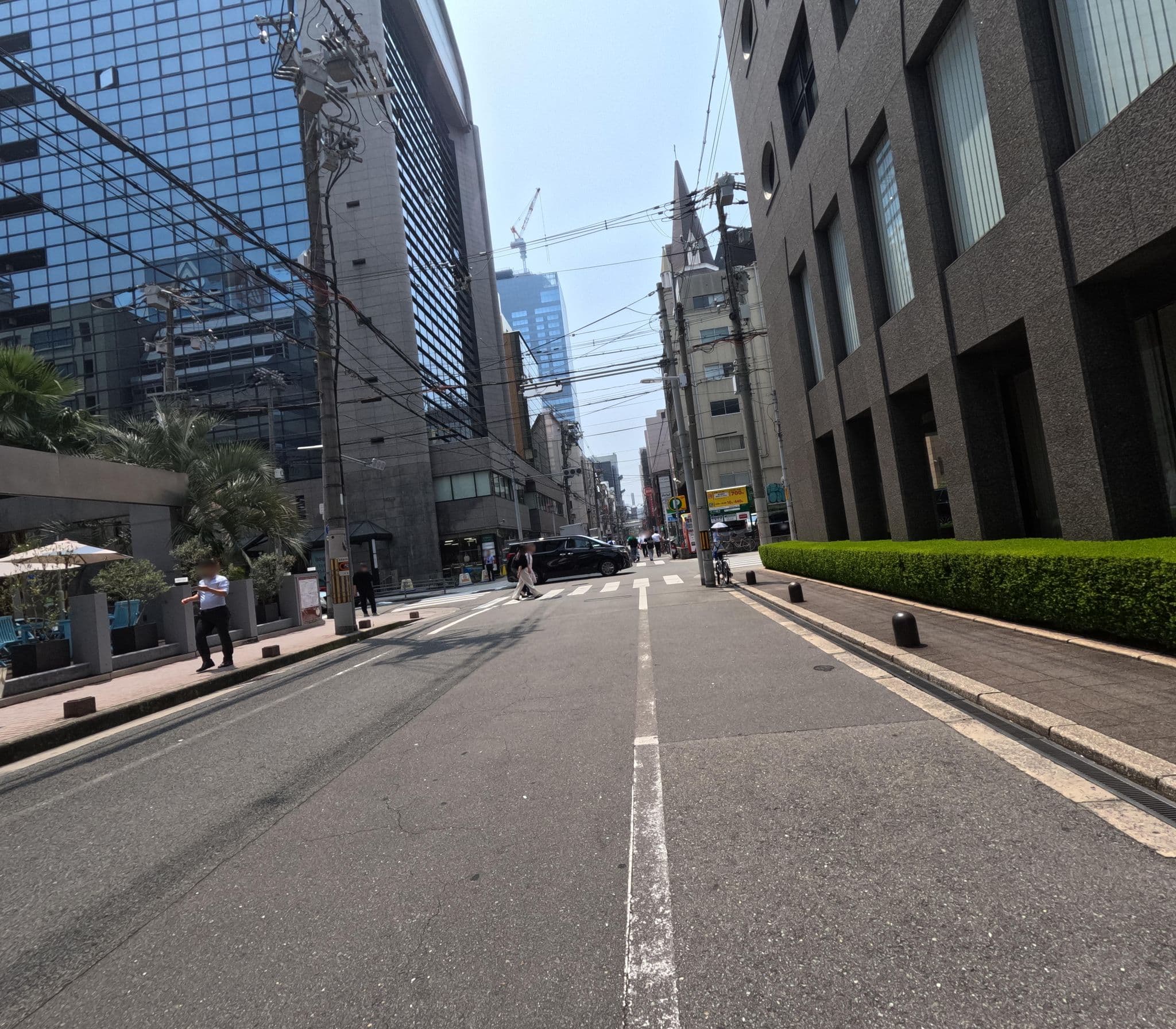 Street view near ハートンホテル南船場, Osaka — © okadatsuneo (CC BY-SA · Mapillary)