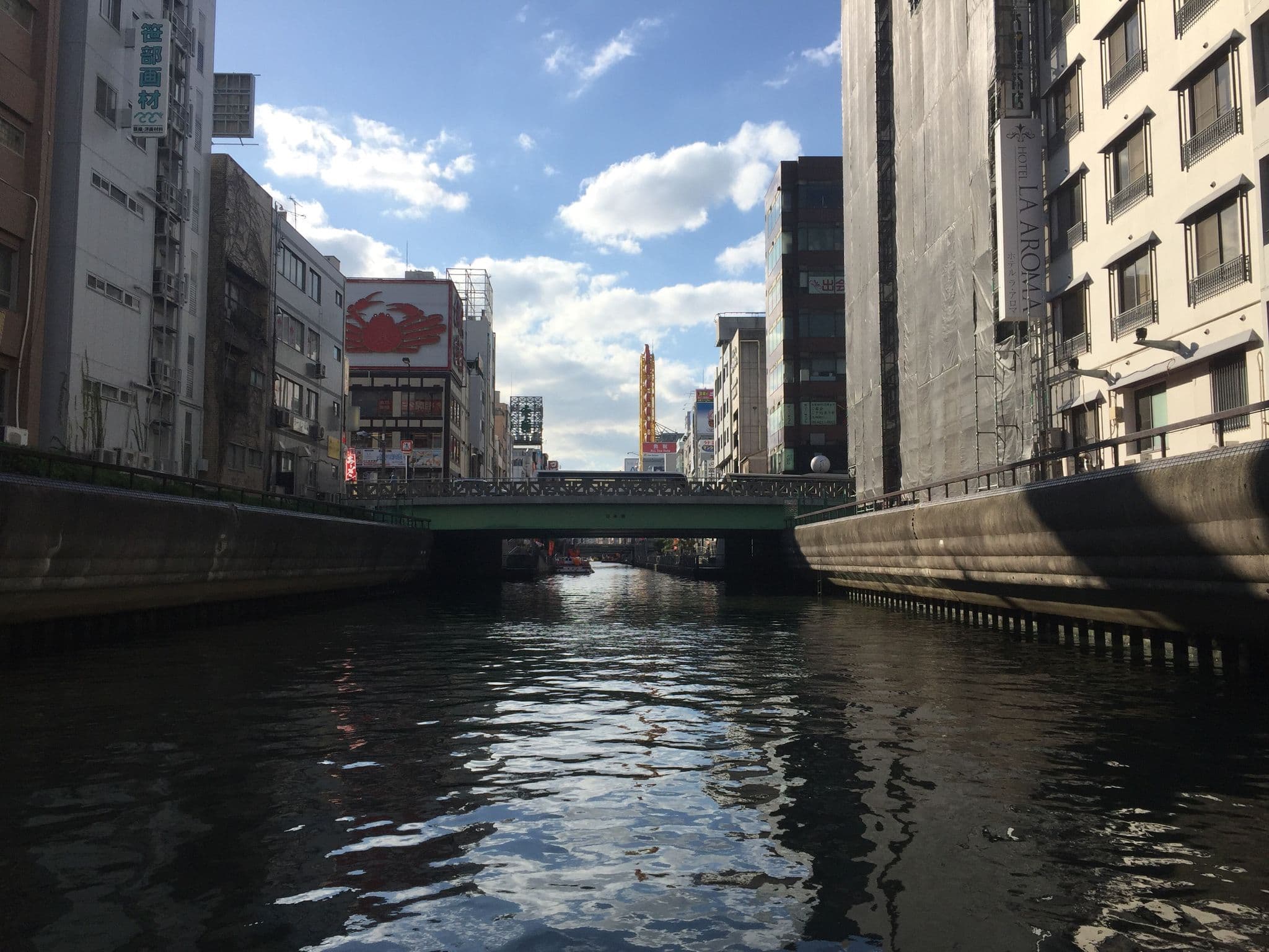 Street view near 道頓堀心斎橋ホテル, Ajiharacho — © orimekko (CC BY-SA · Mapillary)