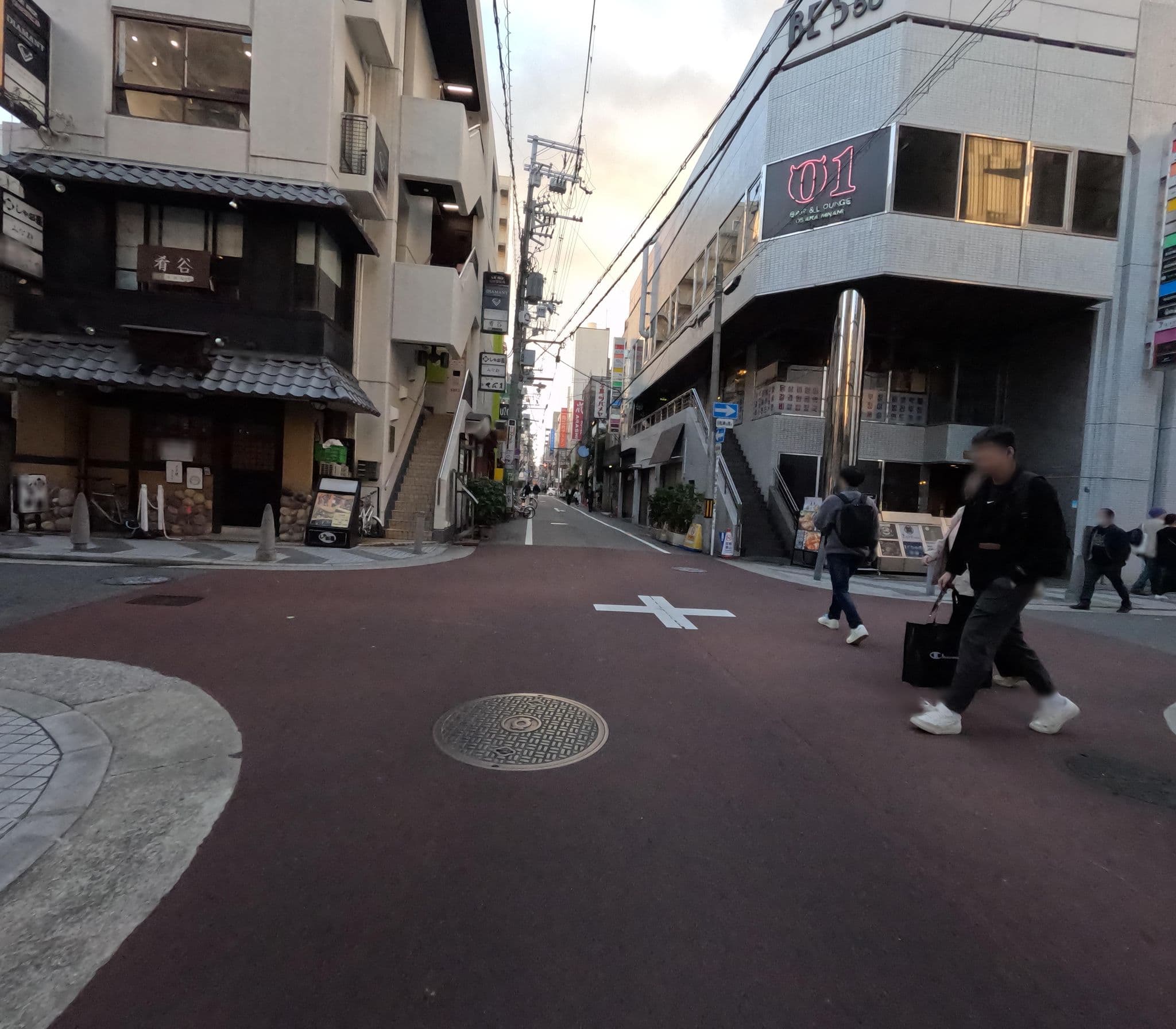 Street view near ホテルコード心斎橋, Osaka — © okadatsuneo (CC BY-SA · Mapillary)