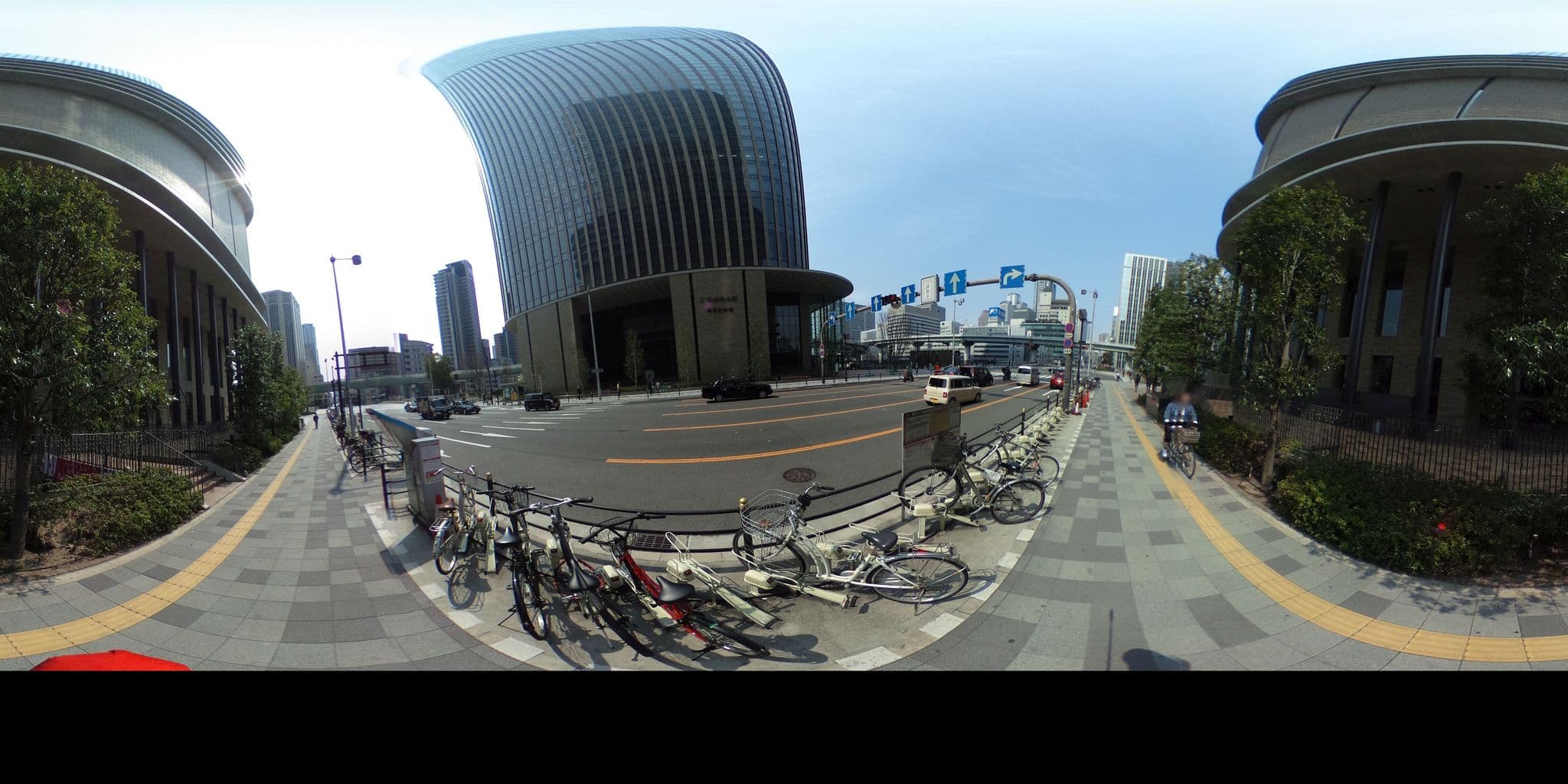 Street view near Spa Conrad, Osaka — © mura (CC BY-SA · Mapillary)