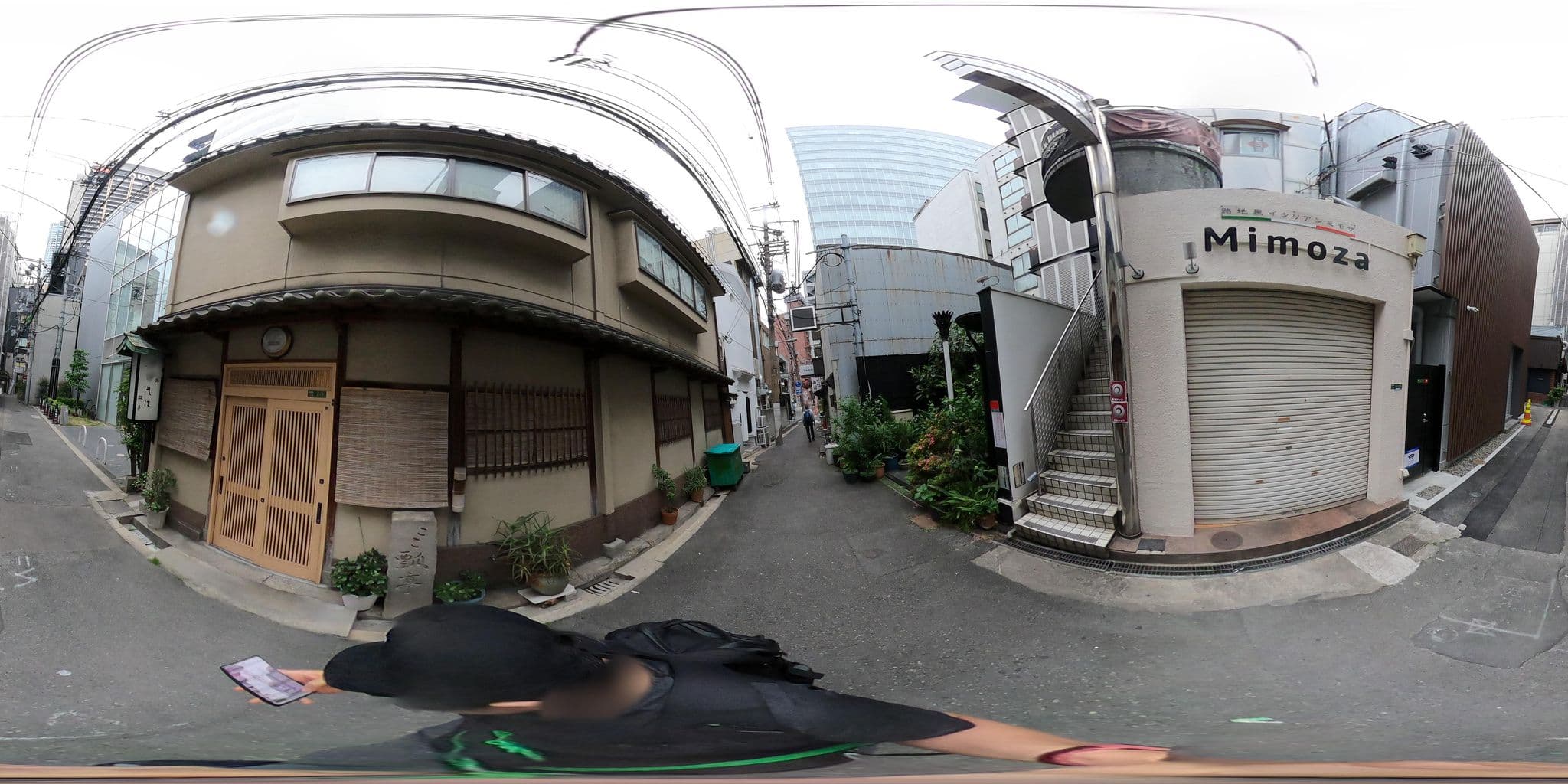 Street view near AFRICA, Umeda — © otkzh (CC BY-SA · Mapillary)