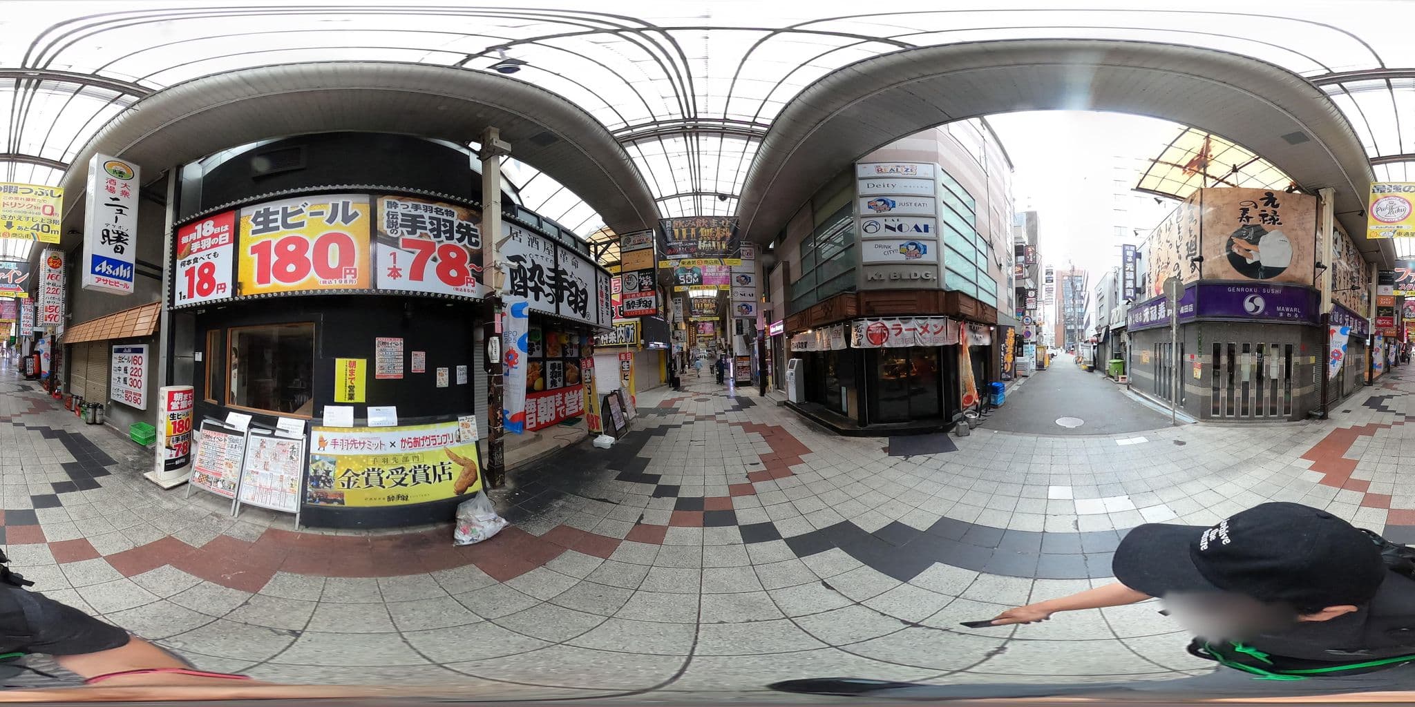 Street view near ホテル トレビ, Umeda — © otkzh (CC BY-SA · Mapillary)