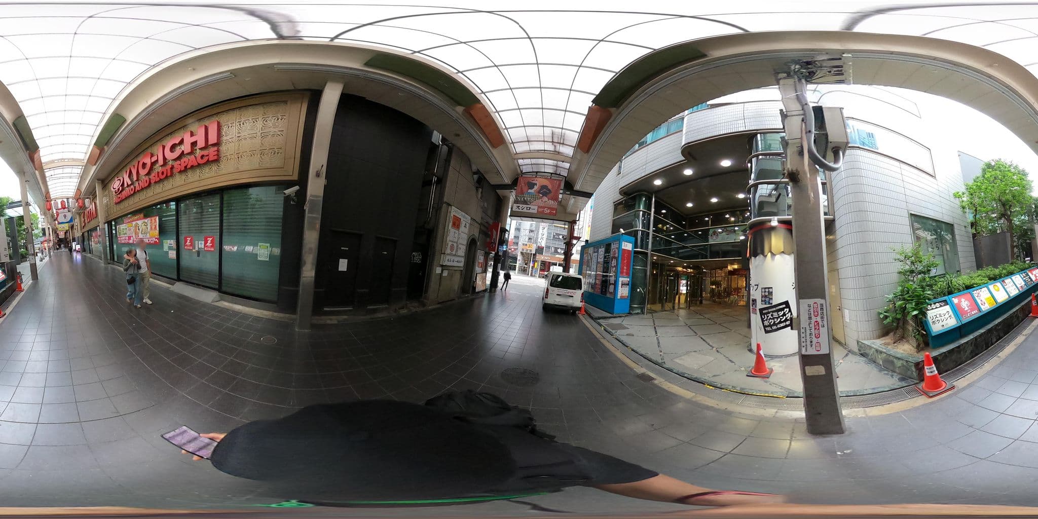 Street view near ホテル　アメリカン, Umeda — © otkzh (CC BY-SA · Mapillary)