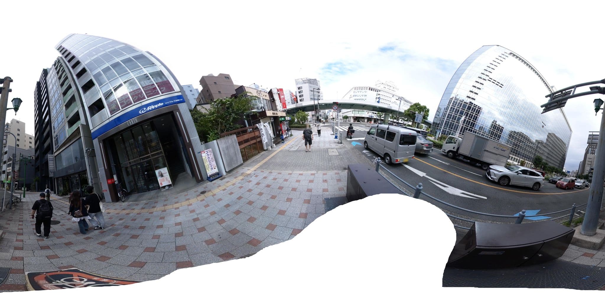 Street view near ホテルリブマックス大手前, Osaka — © okadatsuneo (CC BY-SA · Mapillary)