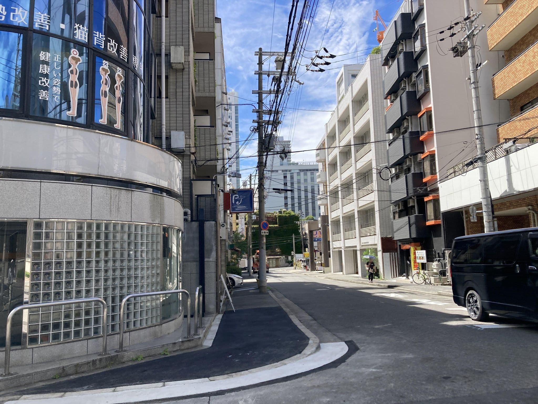 Street view near Hotel Candy Hall, Ajiharacho — © 24kawa (CC BY-SA · Mapillary)