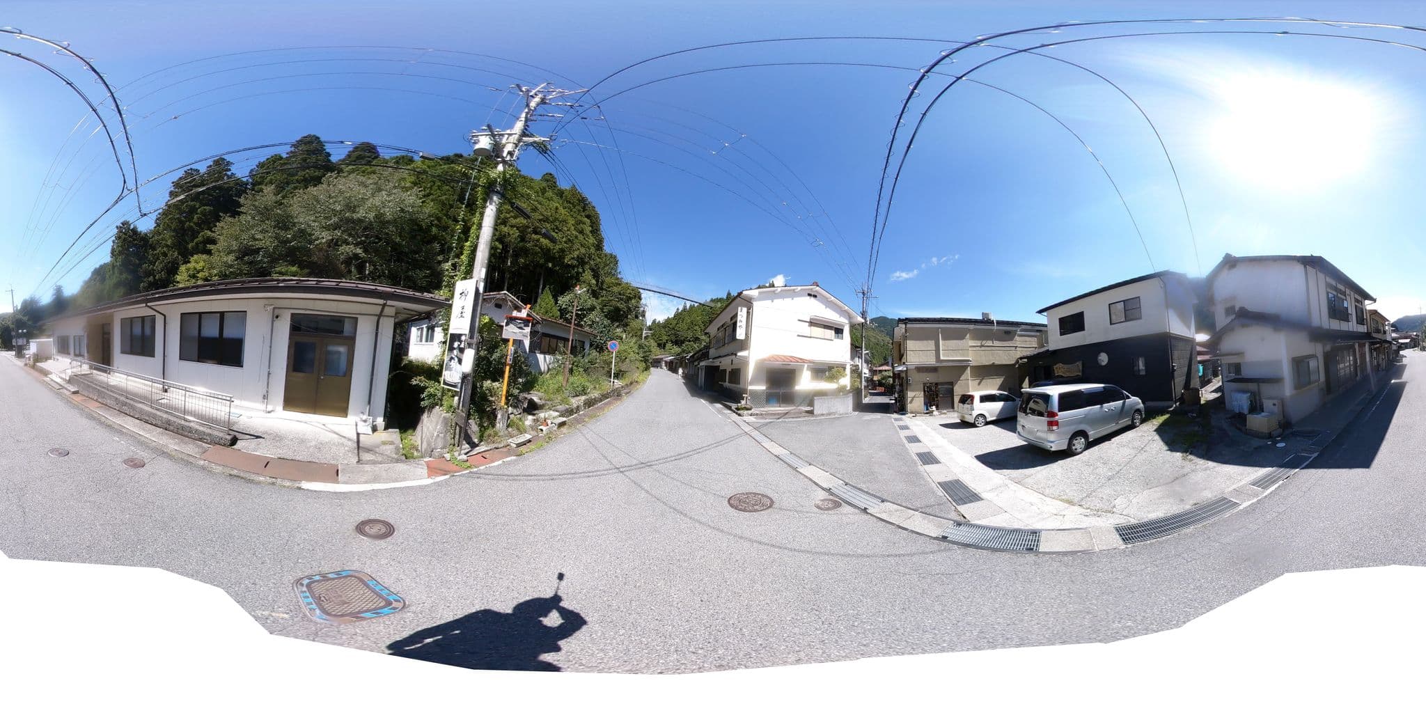 Street view near 洞川温泉 花あかりの宿 柳屋, Kawai — © okadatsuneo (CC BY-SA · Mapillary)