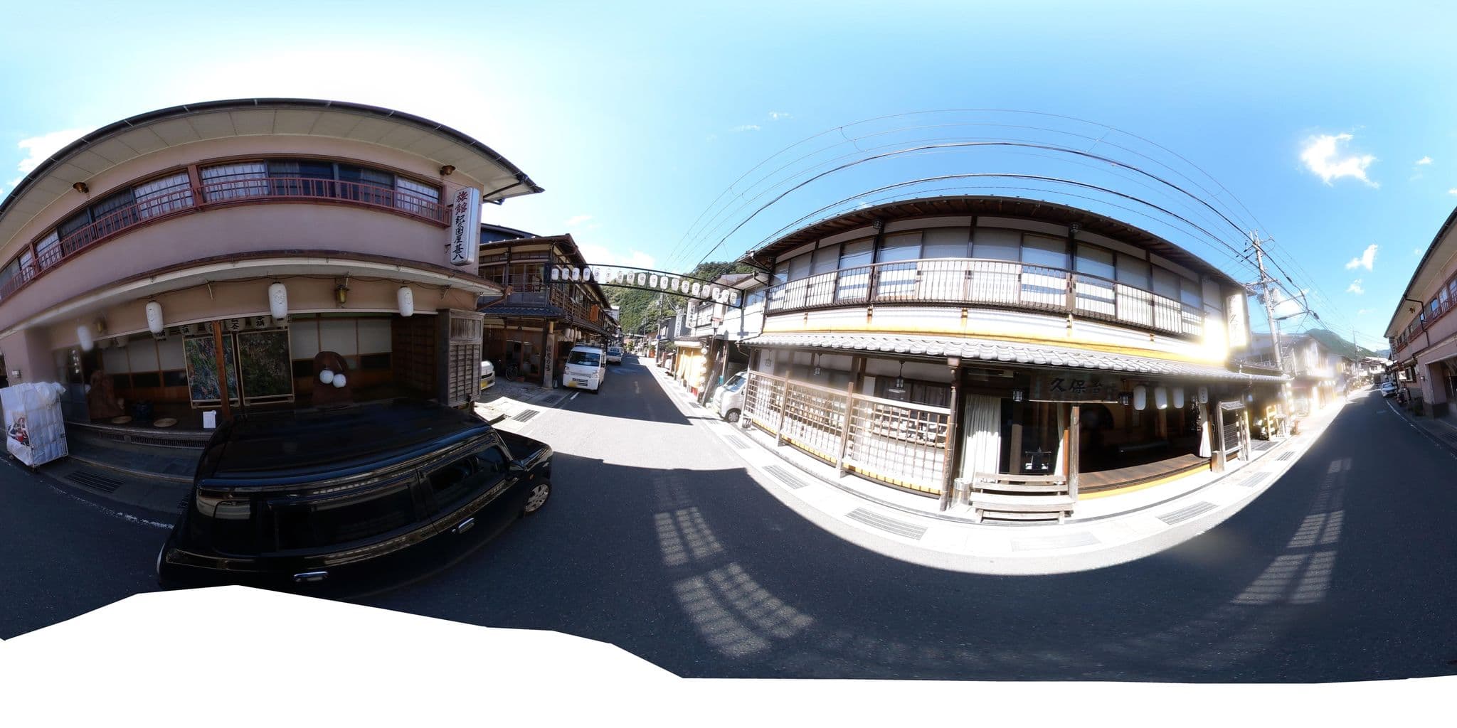 Street view near 旅館久保治, Kawai — © okadatsuneo (CC BY-SA · Mapillary)