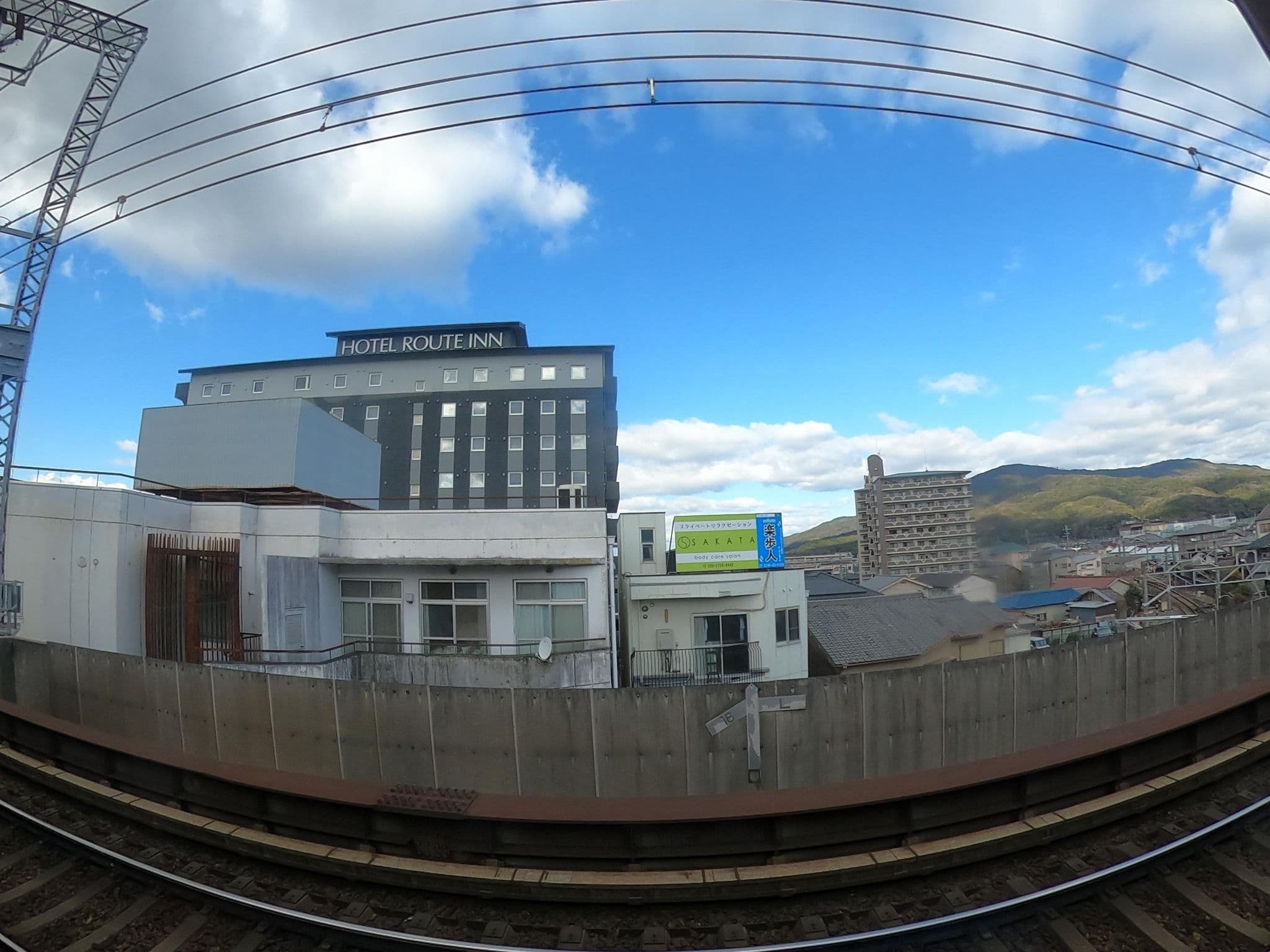 Street view near ホテルルートイン 桜井駅前, Sakurai — © castletrain (CC BY-SA · Mapillary)