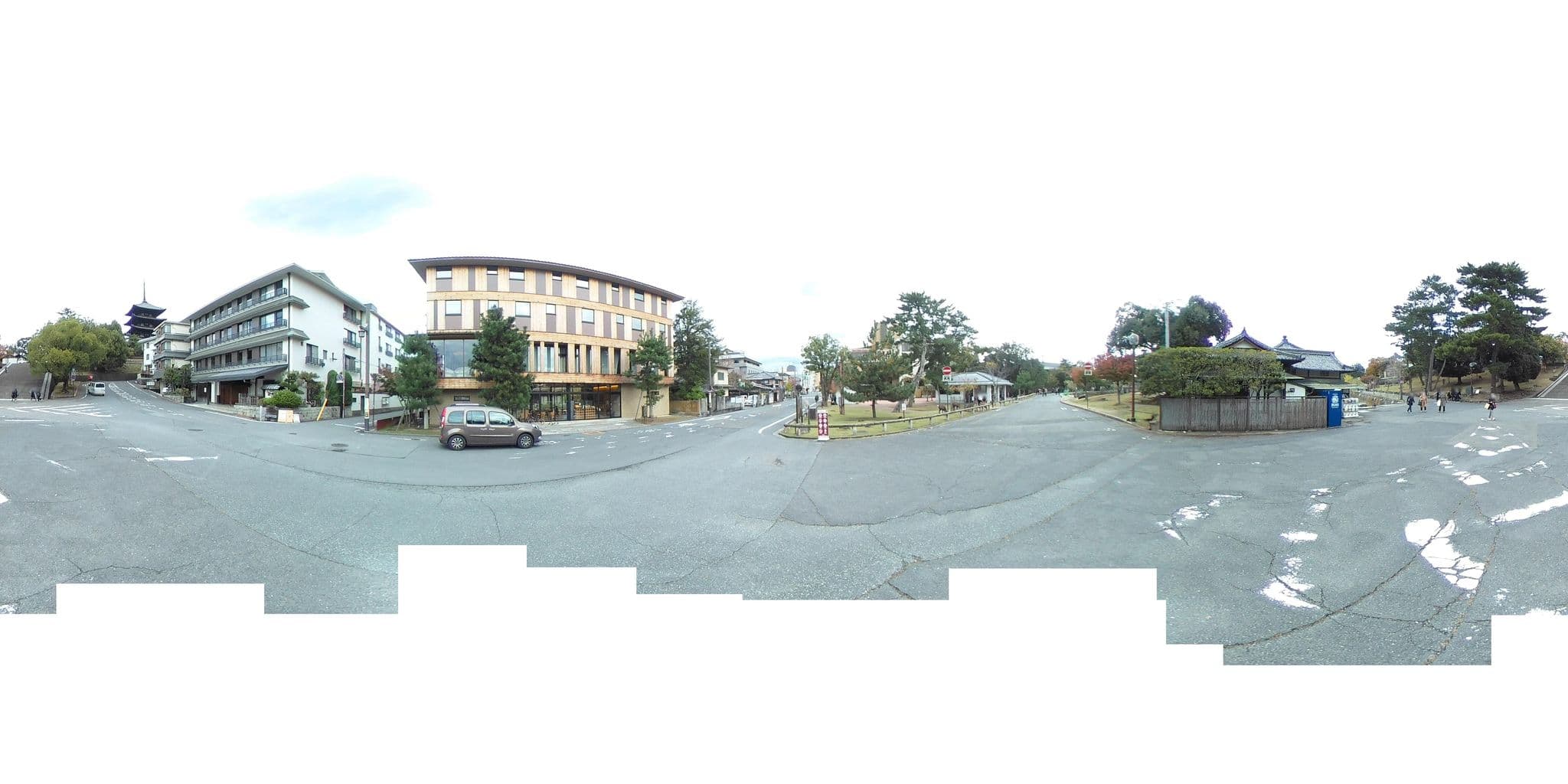 Street view near ホテル大和路, Nara-shi — © okadatsuneo (CC BY-SA · Mapillary)
