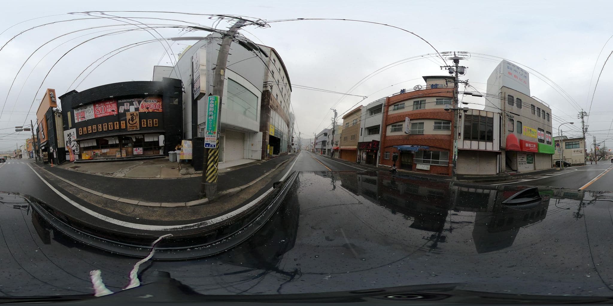 Street view near 名張シティホテル (Nabari City Hotel), Nabari — © rgtm_ryuiki (CC BY-SA · Mapillary)