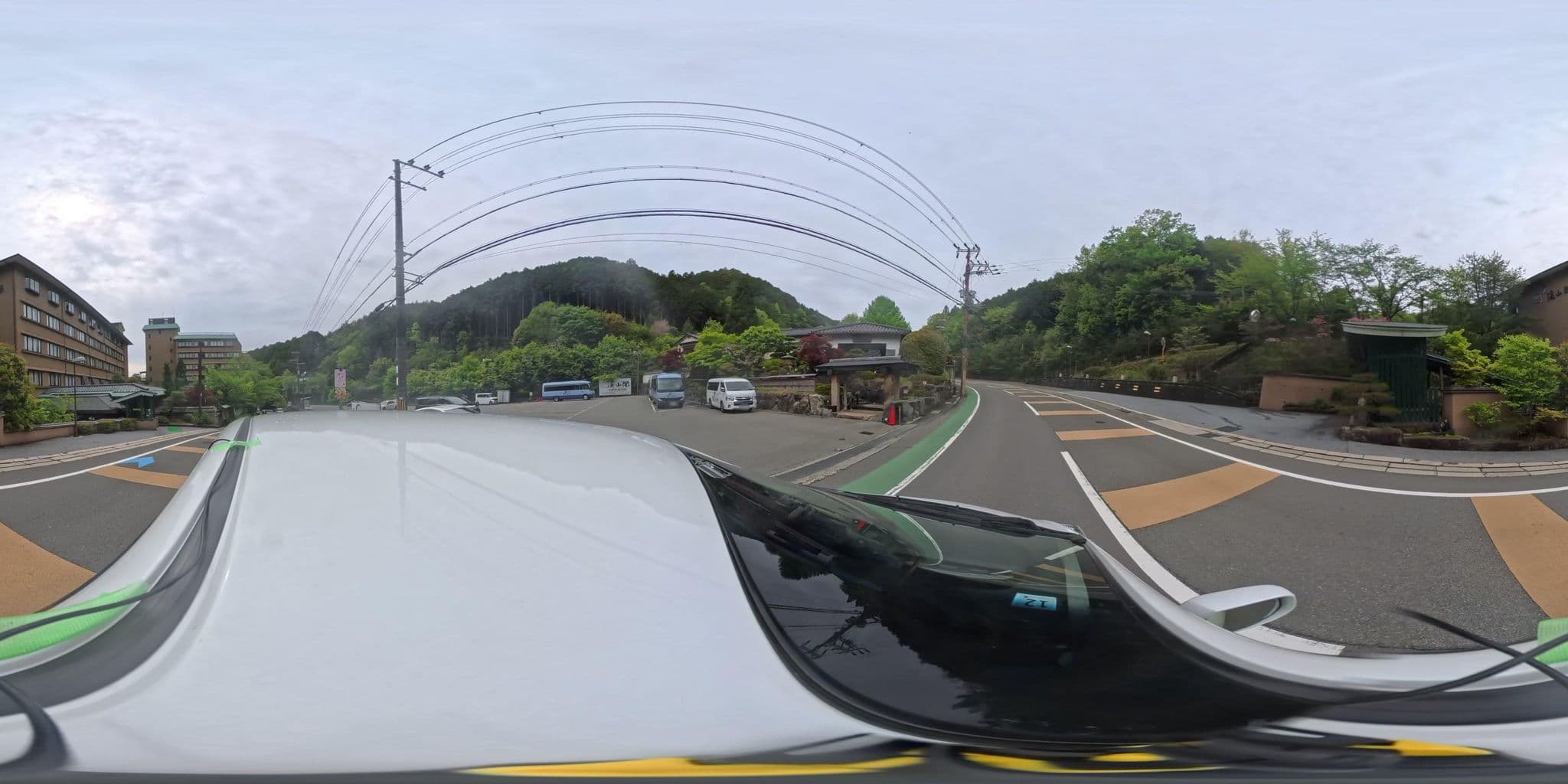 Street view near おもてなしの宿 渓山閣, Kameoka — © yasunari (CC BY-SA · Mapillary)