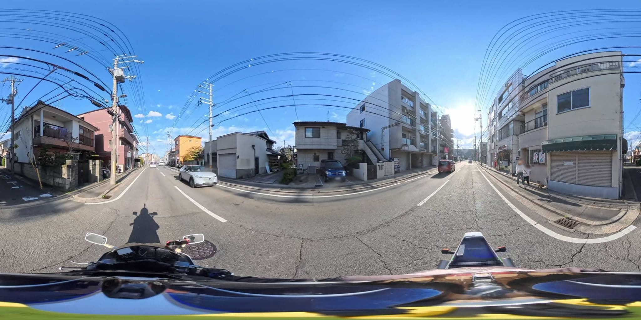 Street view near 京の宿折り鶴, Arashiyama — © yasunari (CC BY-SA · Mapillary)