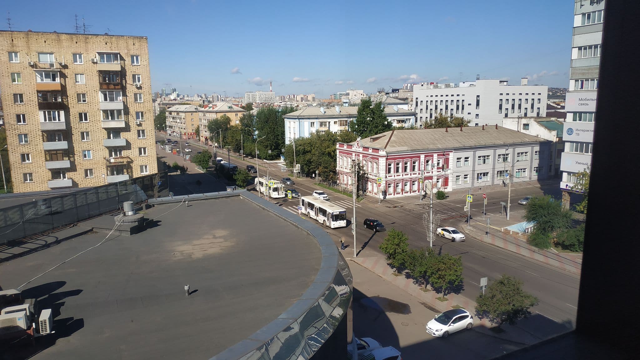 Street view near Ibis, Krasnoyarsk — © trolleway (CC BY-SA · Mapillary)