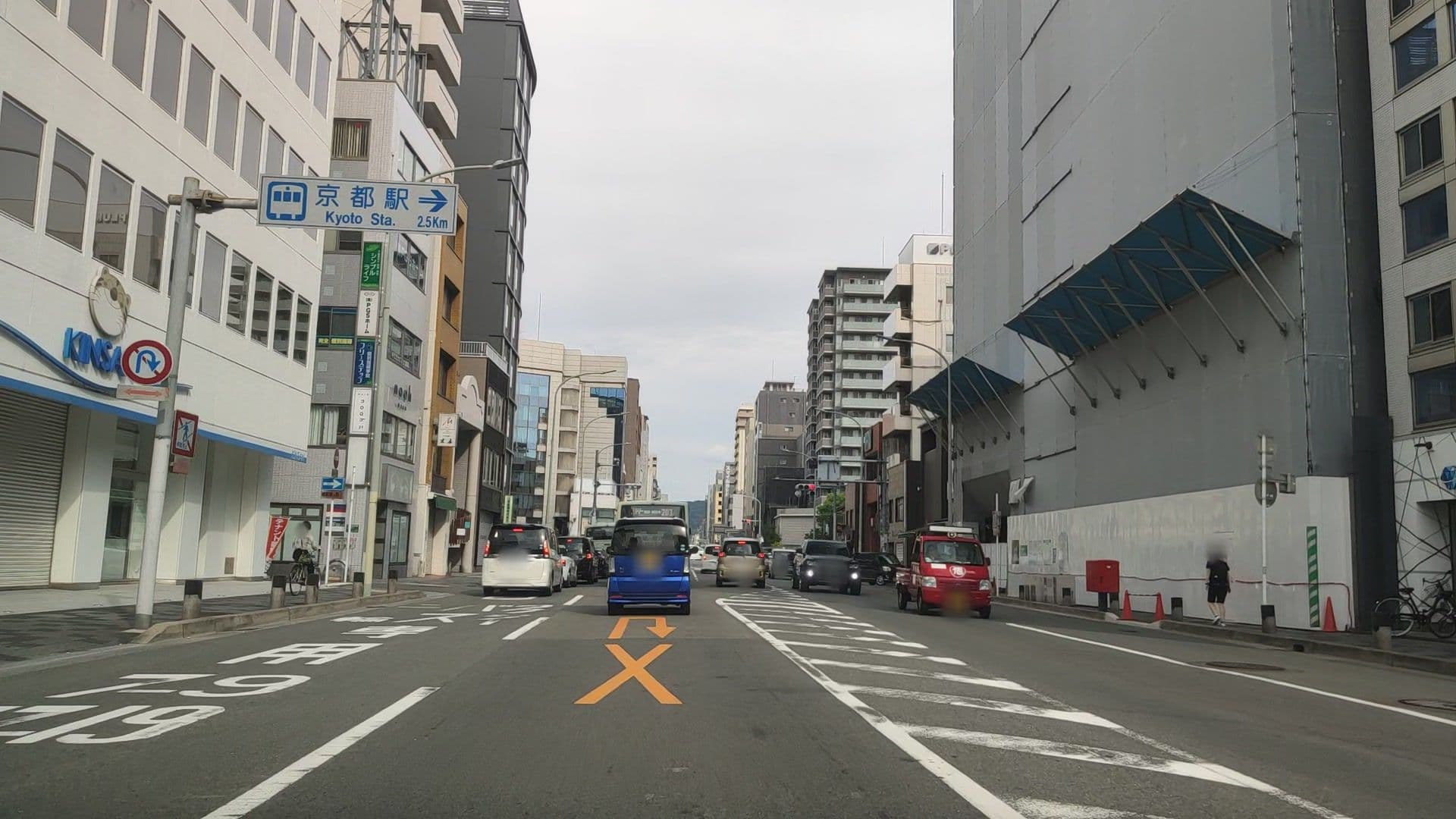 Street view near プリンス スマート イン 京都四条大宮, Kyoto — © drivephotograph (CC BY-SA · Mapillary)