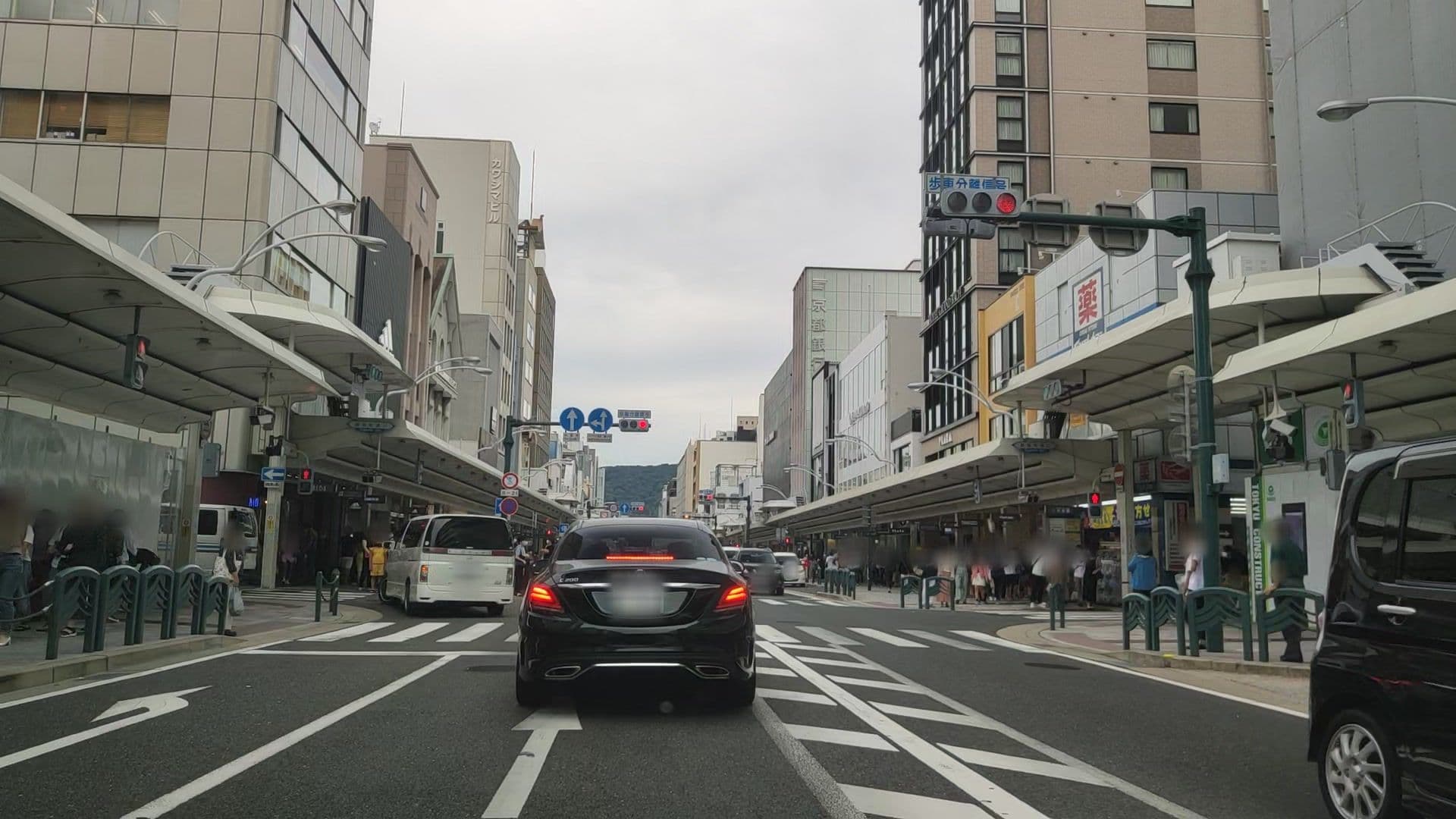 Street view near ホテルフォルツァ京都四条河原町, Kyoto — © drivephotograph (CC BY-SA · Mapillary)