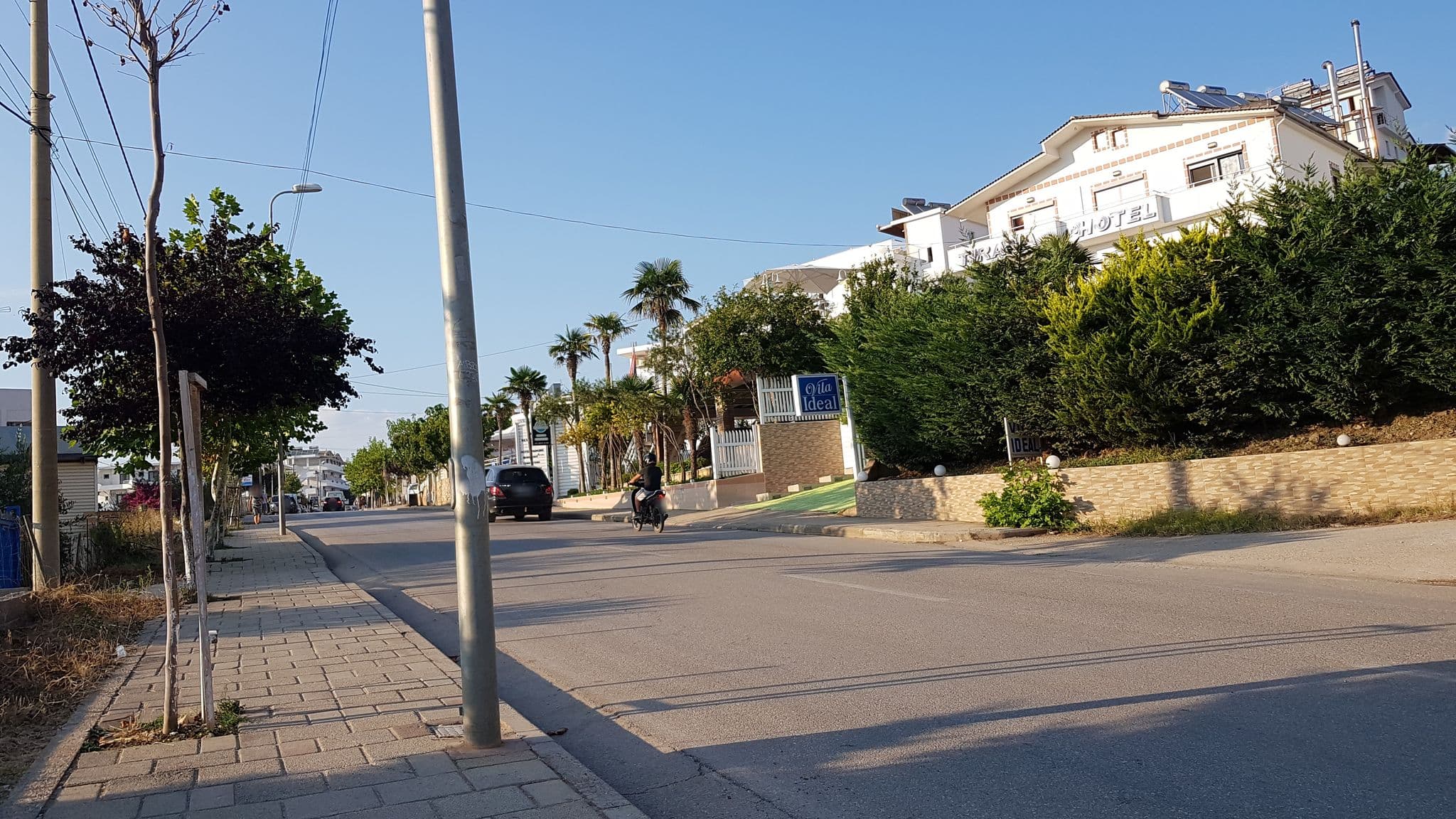 Street view near Hotel ABA, Ksamil — © ale_zena_it (CC BY-SA · Mapillary)