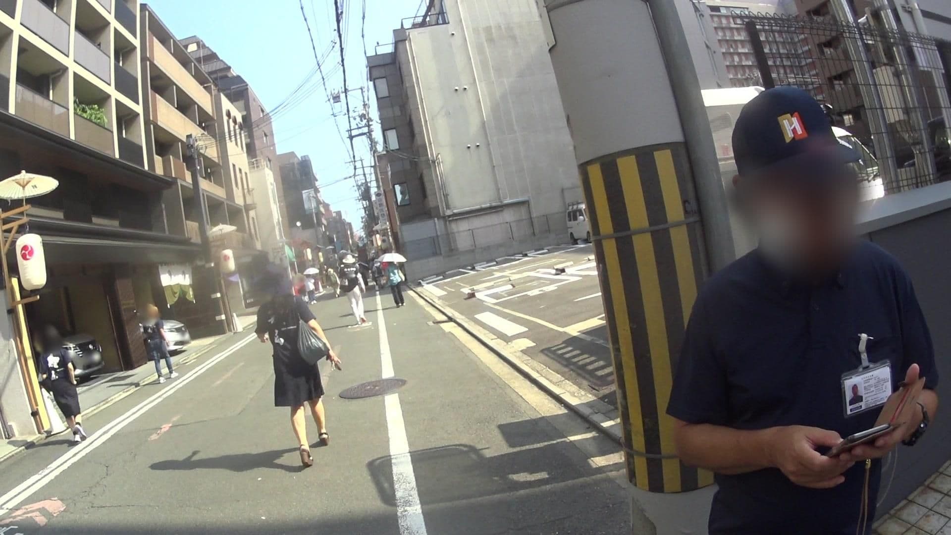 Street view near ロワジールホテル クラシックガーデン 京都三条, Kyoto — © yasunari (CC BY-SA · Mapillary)
