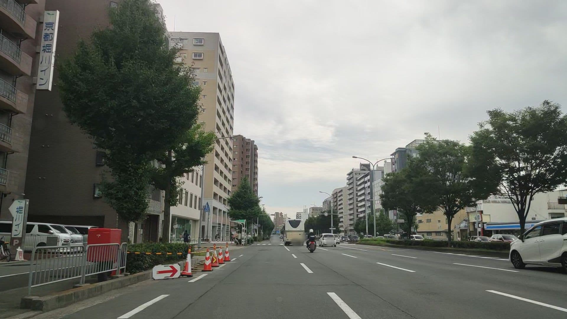 Street view near 京都堀川イン, Kyoto — © drivephotograph (CC BY-SA · Mapillary)